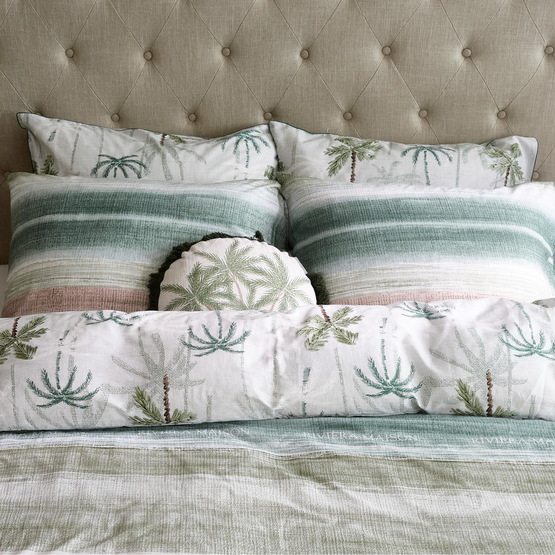 Rivièra Maison Palmetto Sierkussen 40 x 40 cm - Groen