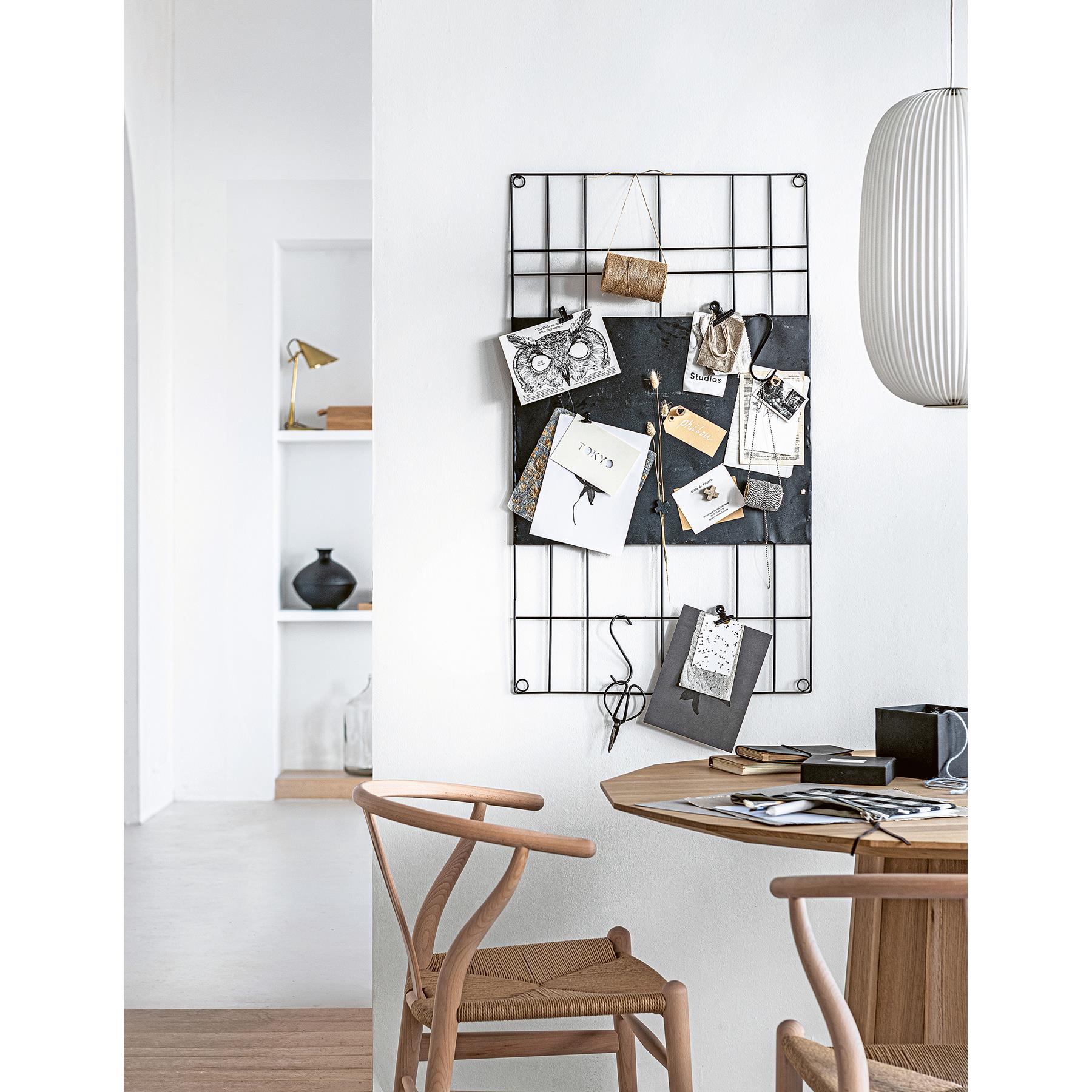 vtwonen Magnetisch Memobord - Voordeelbundel - Zwart - 60x105cm