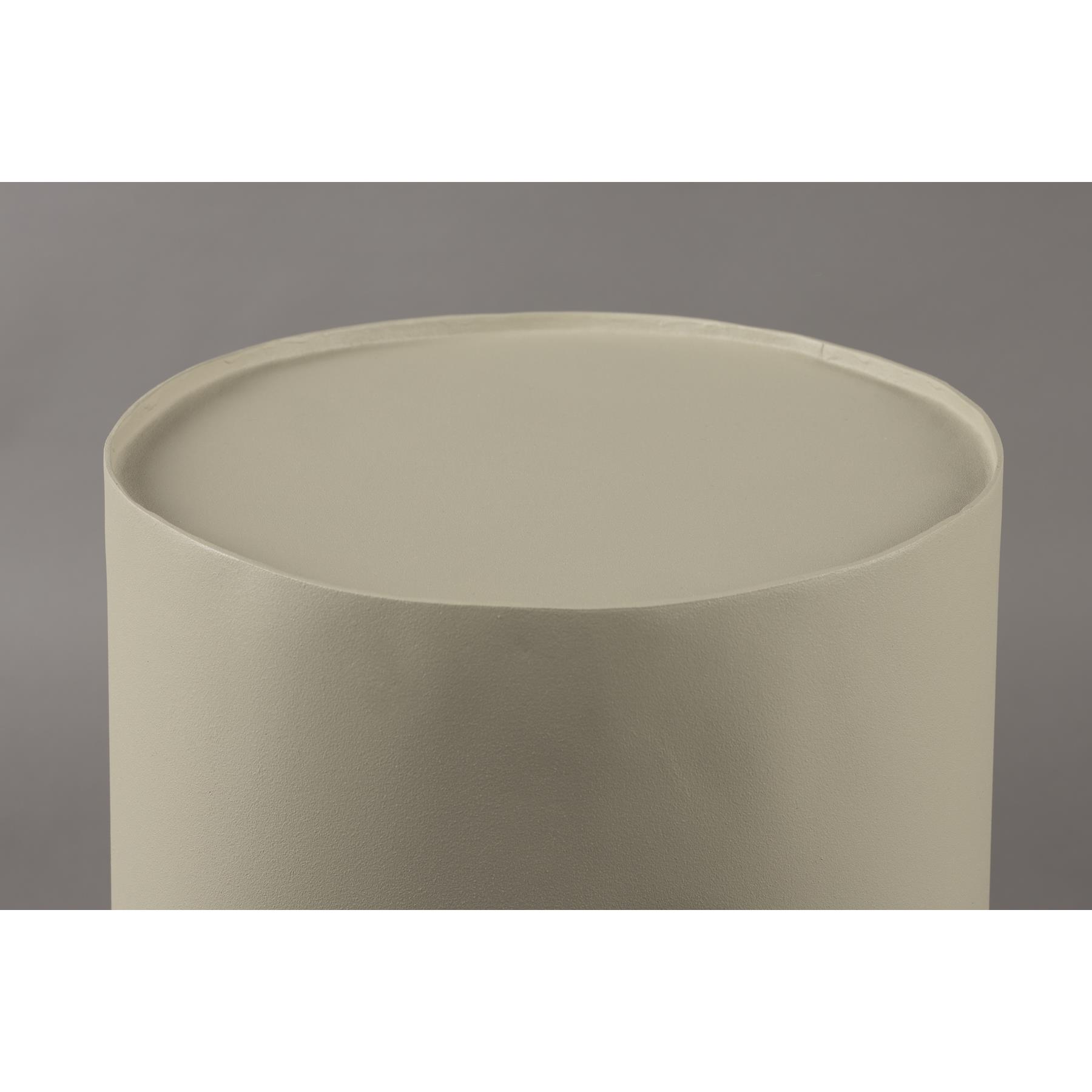 Dutchbone Sai Bijzettafel Rond 30 cm Metaal Zand| Beige