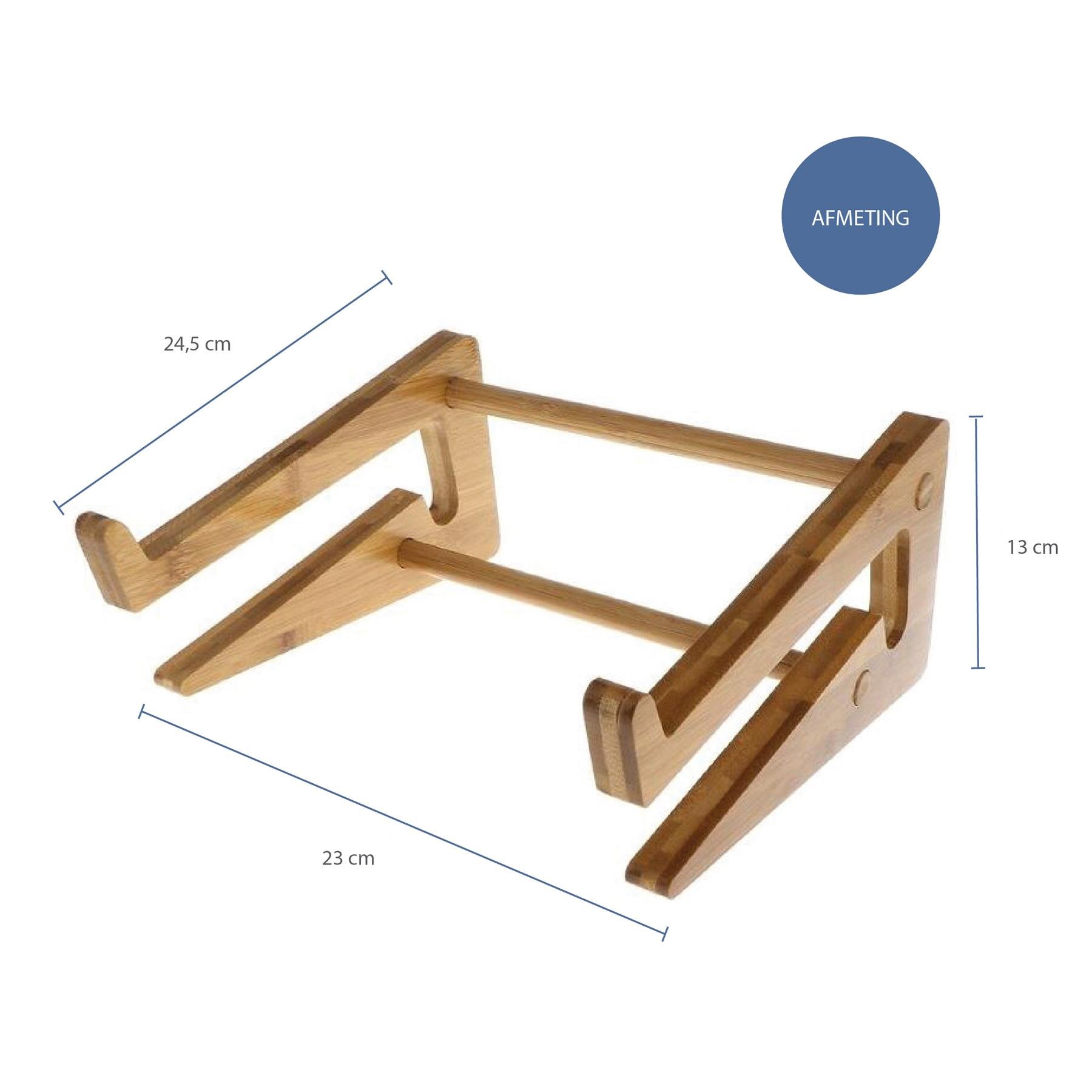 QUVIO Houten laptop standaard