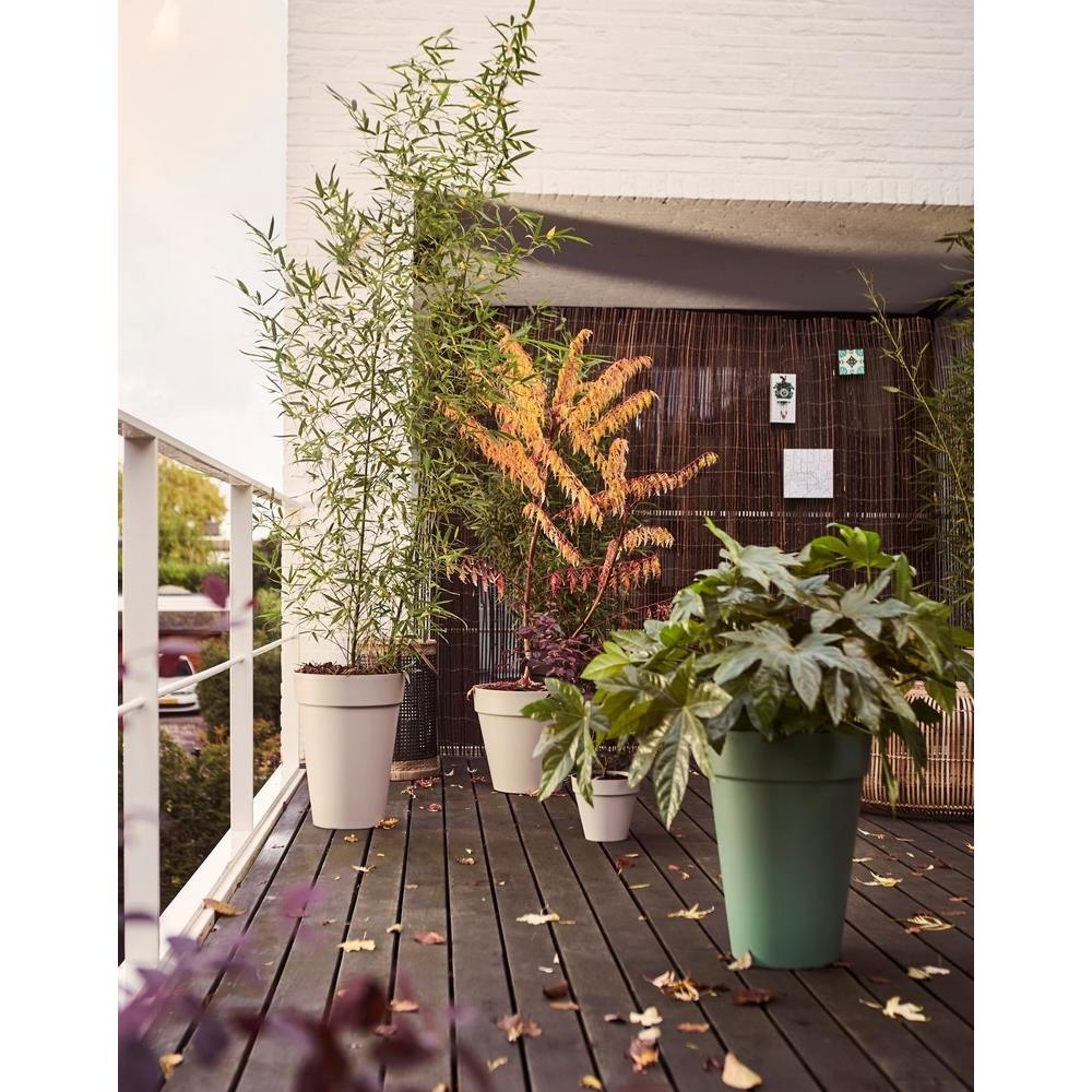 elho Loft Urban Round Bloempot 60 cm met Wielen