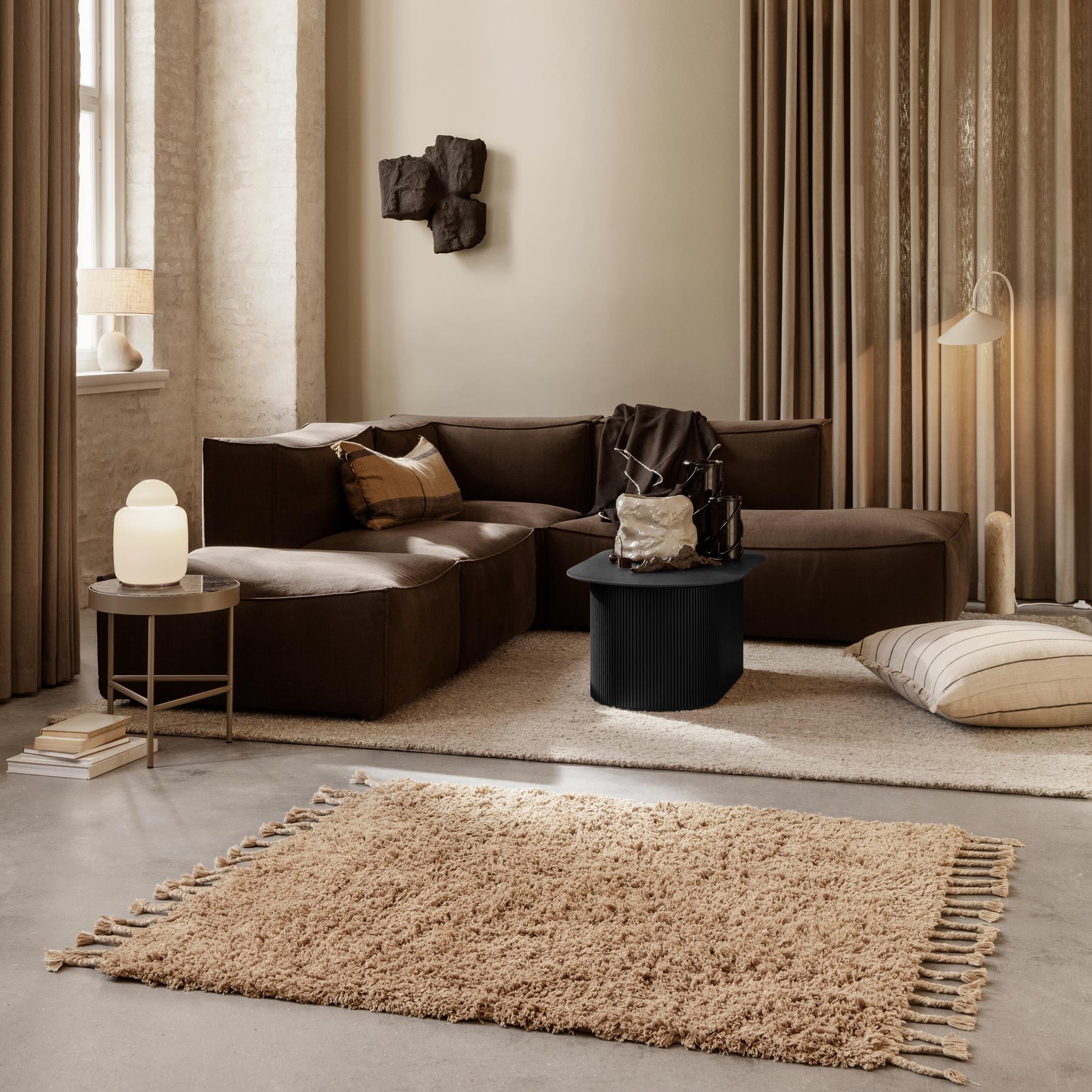 ferm LIVING Podia Salontafel - Black