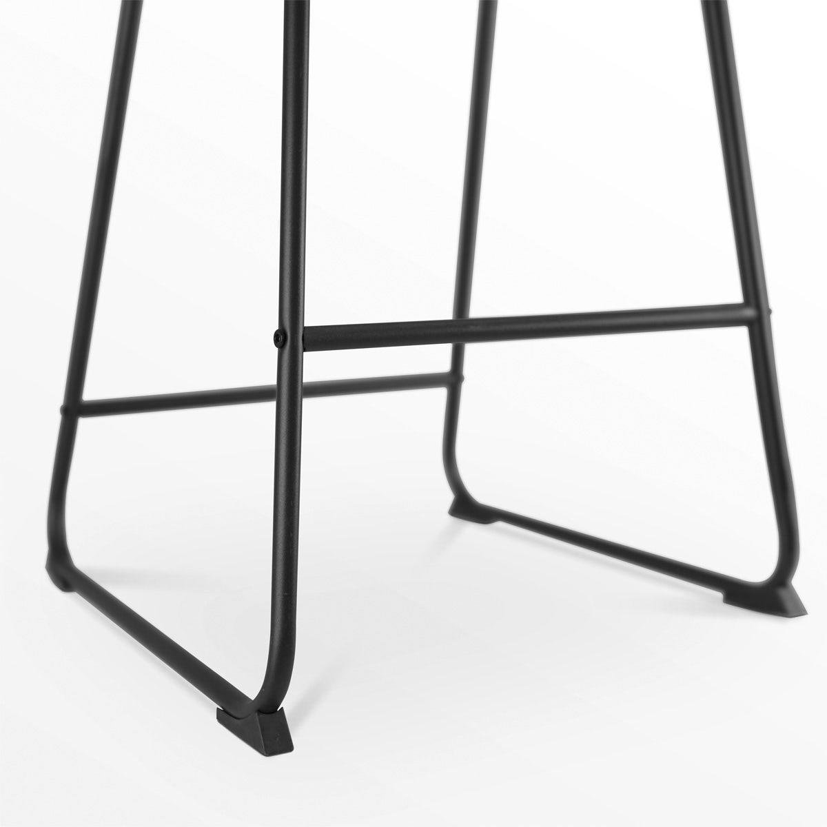 Nolon Nino-Pip barkruk zwart - zwart onderstel - 65 cm