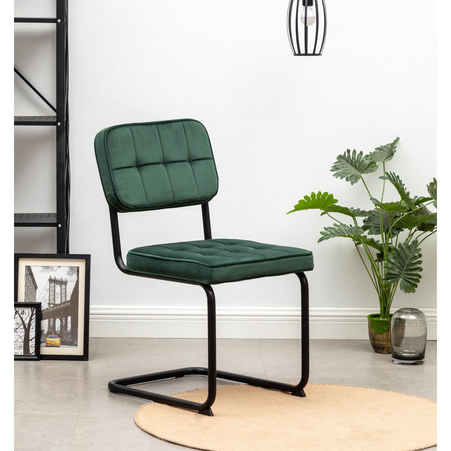 Furnihaus Eetkamerstoelen Set van 2 Flexa - Groen