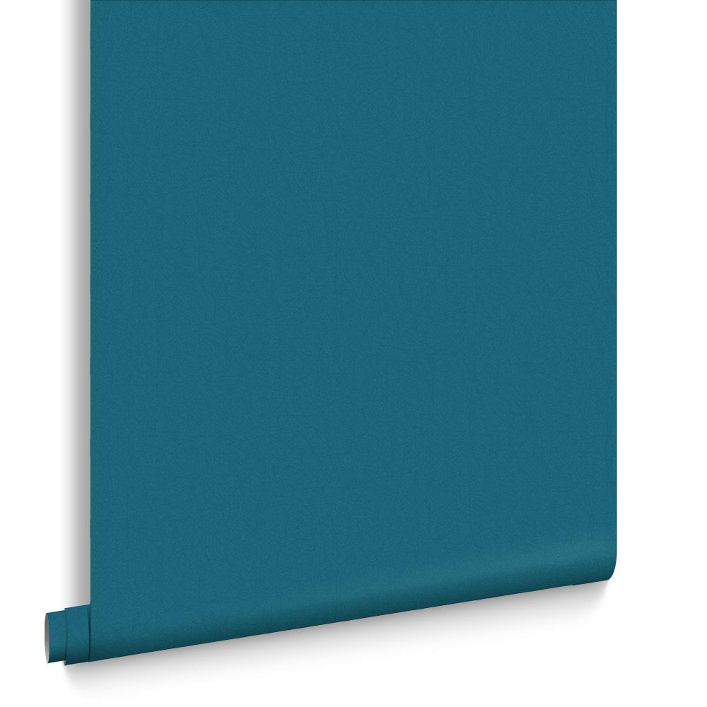 Graham & Brown vliesbehang Jewel Teal Plain blauw