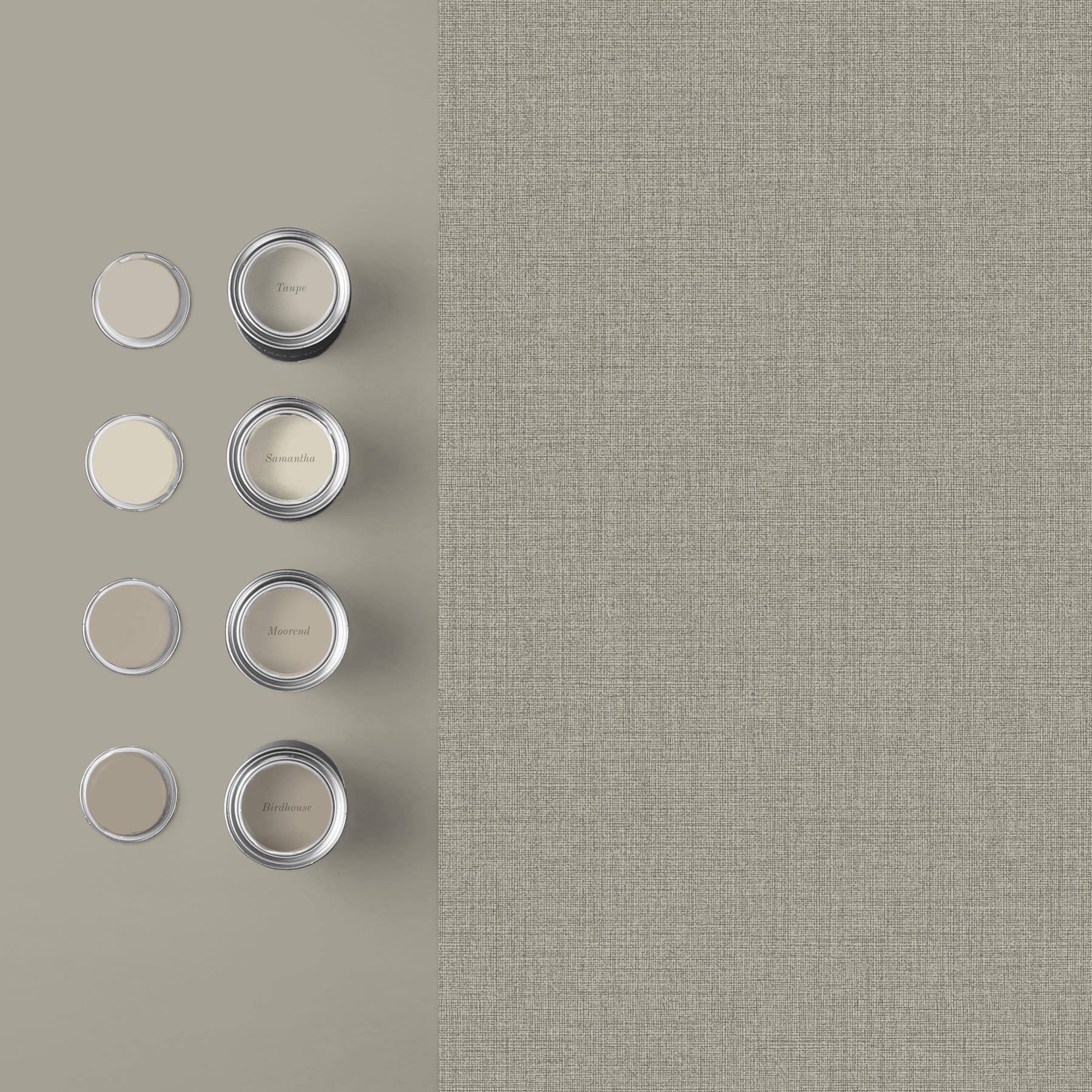 Graham & Brown - Vliesbehang - Linen Beige - 10mx52cm
