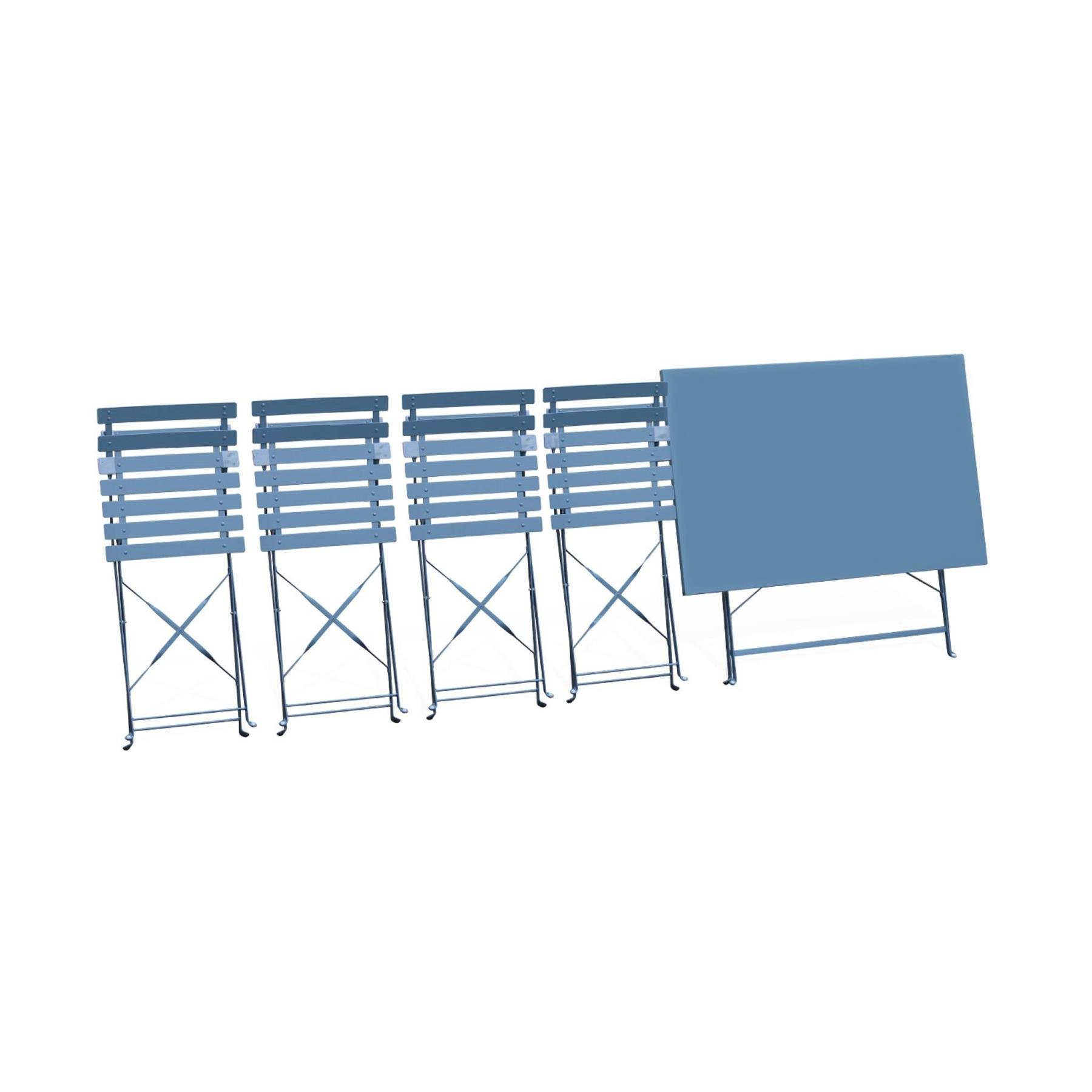 sweeek - Bistroset 4 stoelen