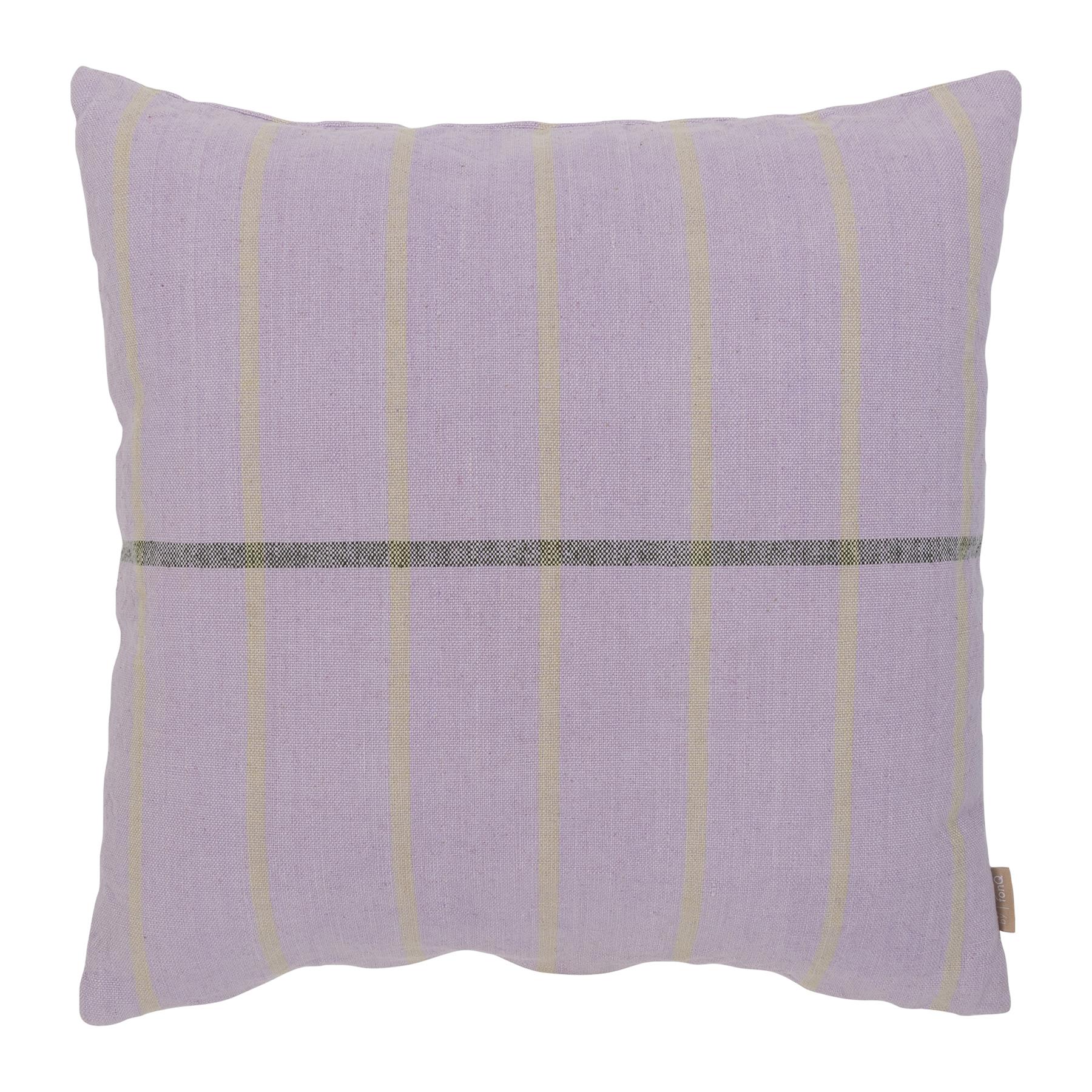 by fonQ Linen Line Sierkussen 50 x 50 cm - Lavendel