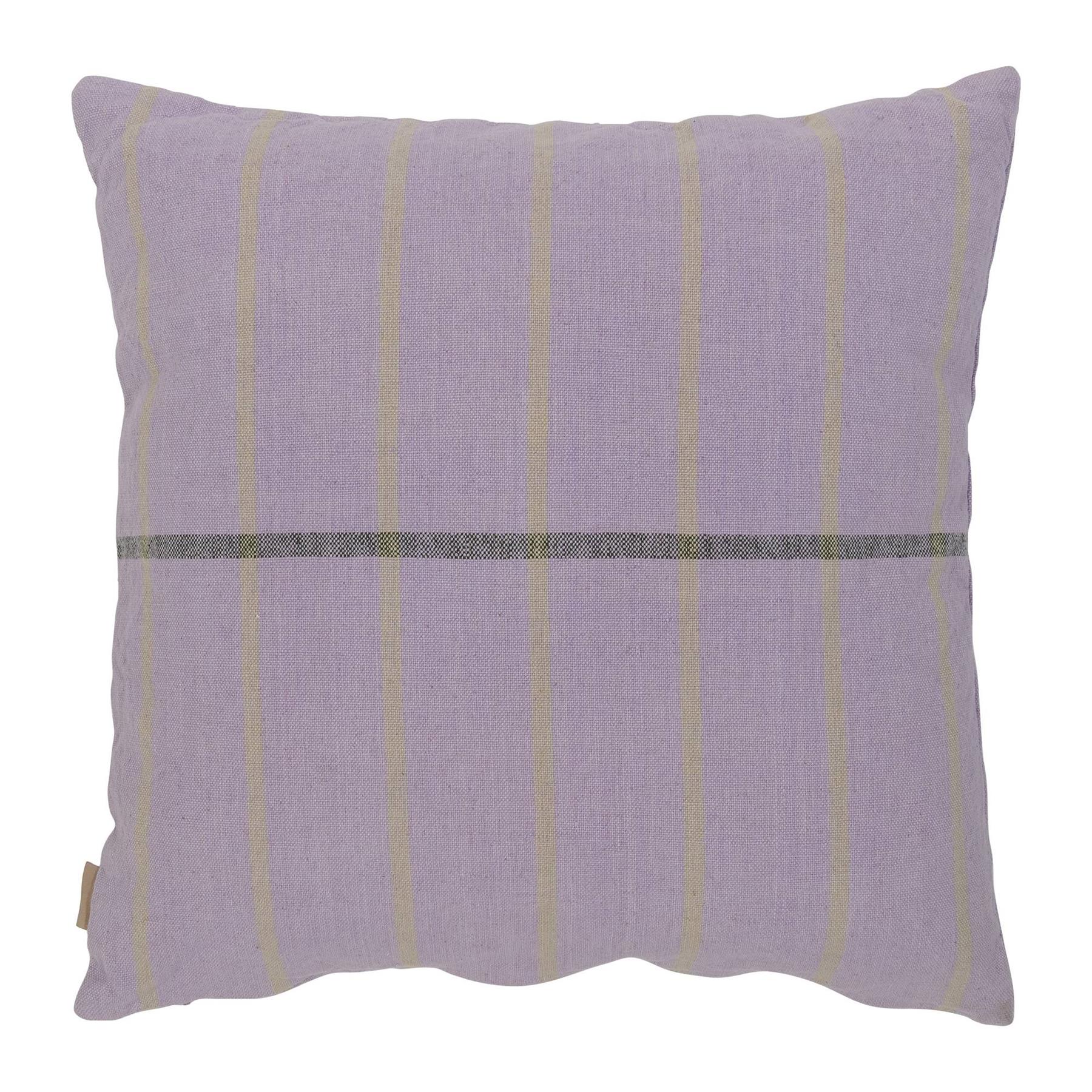 by fonQ Linen Line Sierkussen 50 x 50 cm - Lavendel