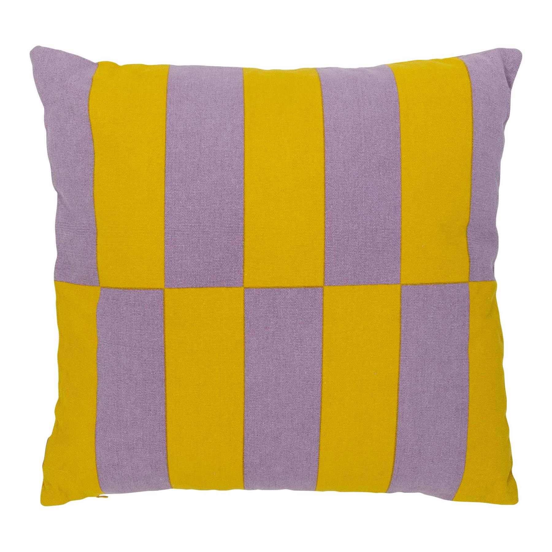 by fonQ Play Sierkussen 50 x 50 cm - Lavendel/Geel