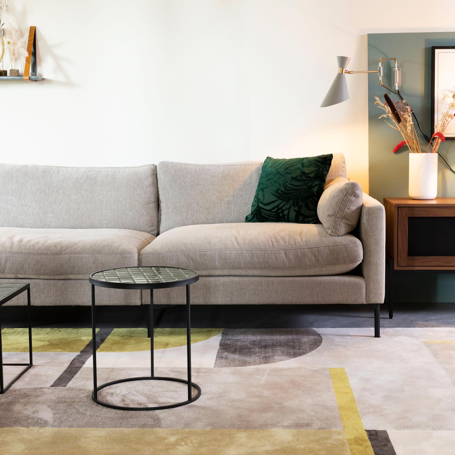Zuiver Hilton Vloerkleed  160 x 230 cm - Geel
