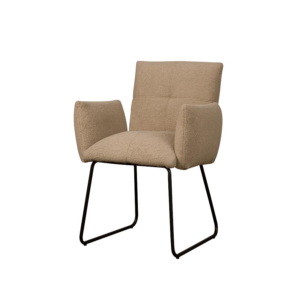 Tower Living | Dante Eetkamerstoel met leuningen | Kunststof |