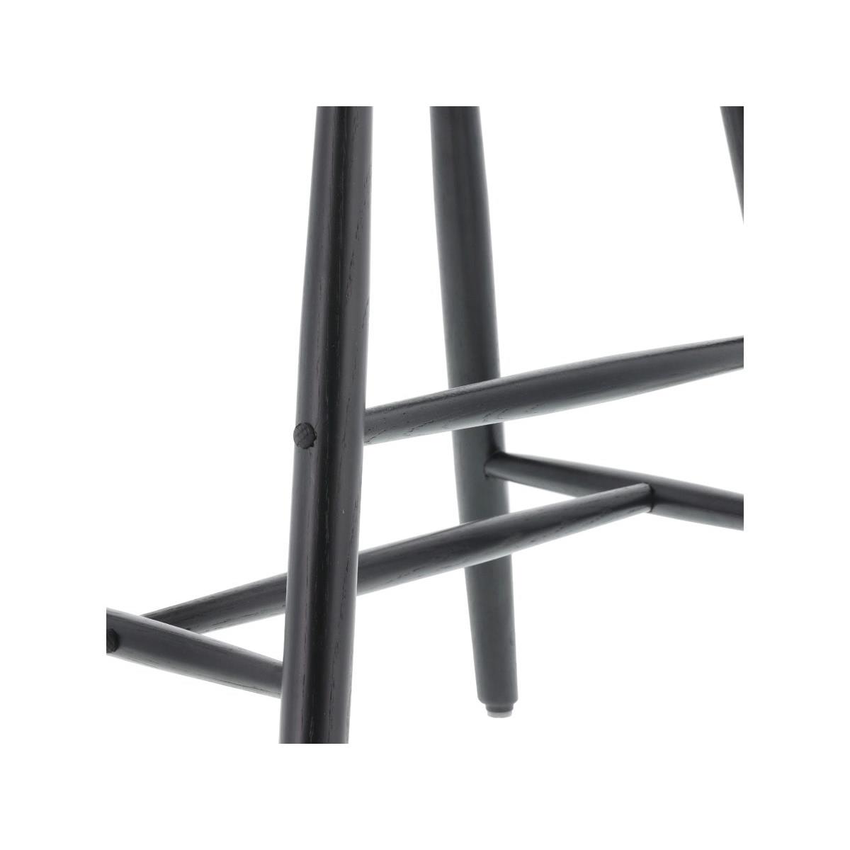 Villa Collection Bast houten barkruk - 64 cm