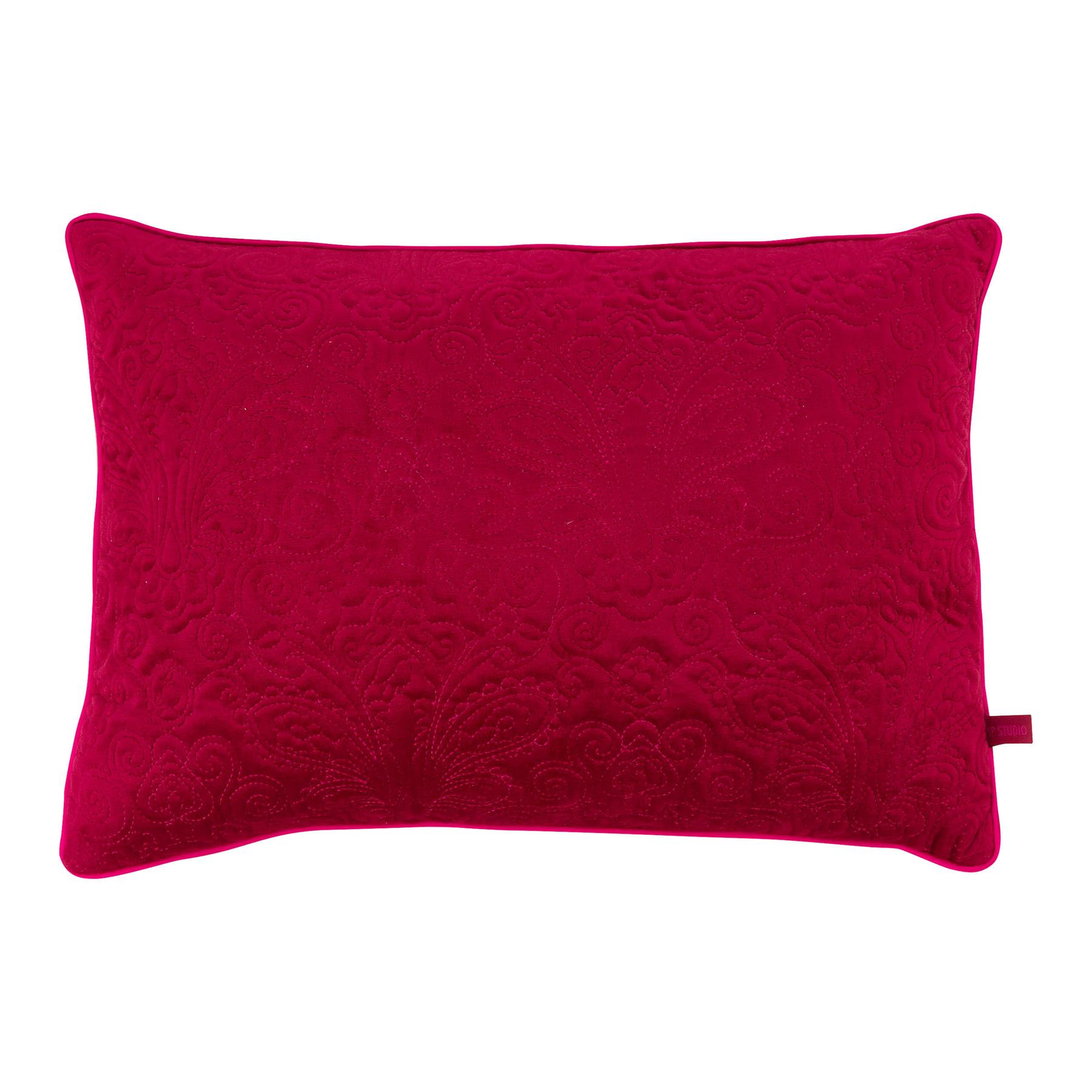 Pip Studio Quiltey Sierkussen L 50 x B 35 cm - Roze