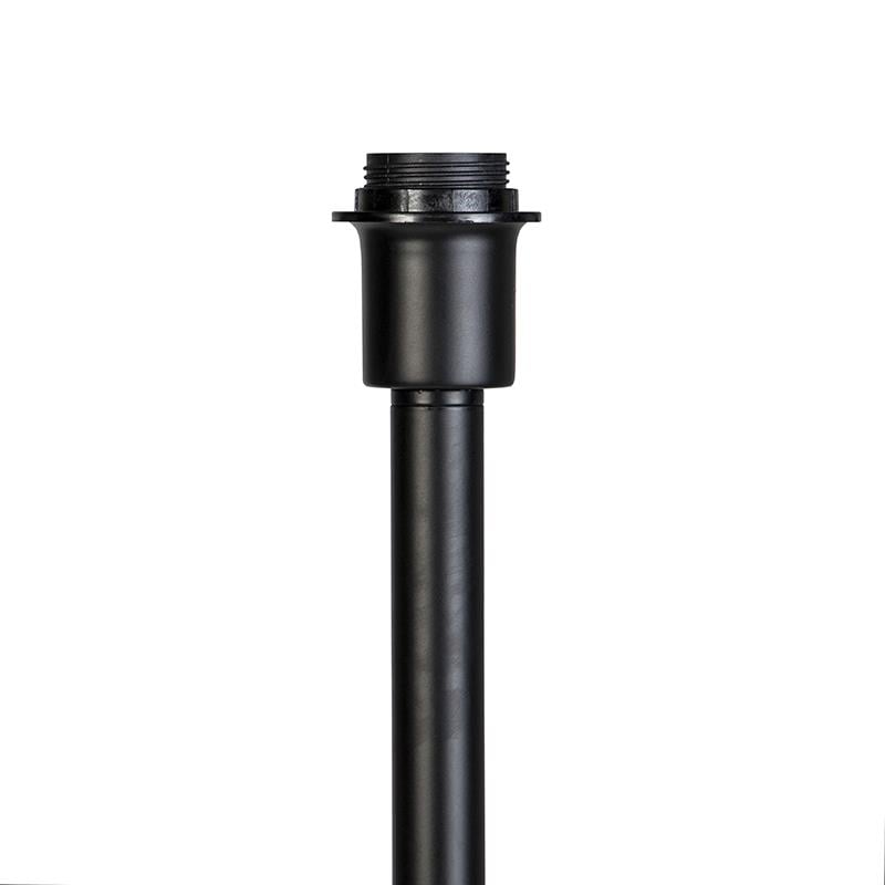 QAZQA Moderne vloerlamp zwart zonder kap 149 cm - Simplo