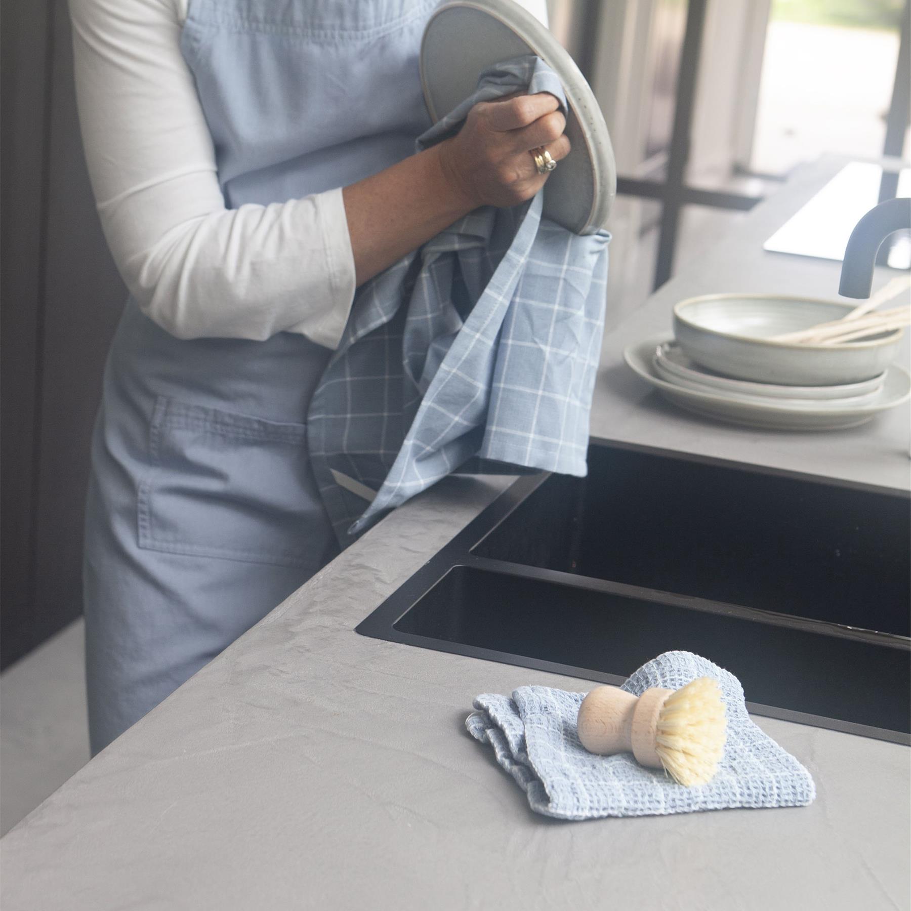 Walra Cook with Happiness Schort - Jeans Blauw