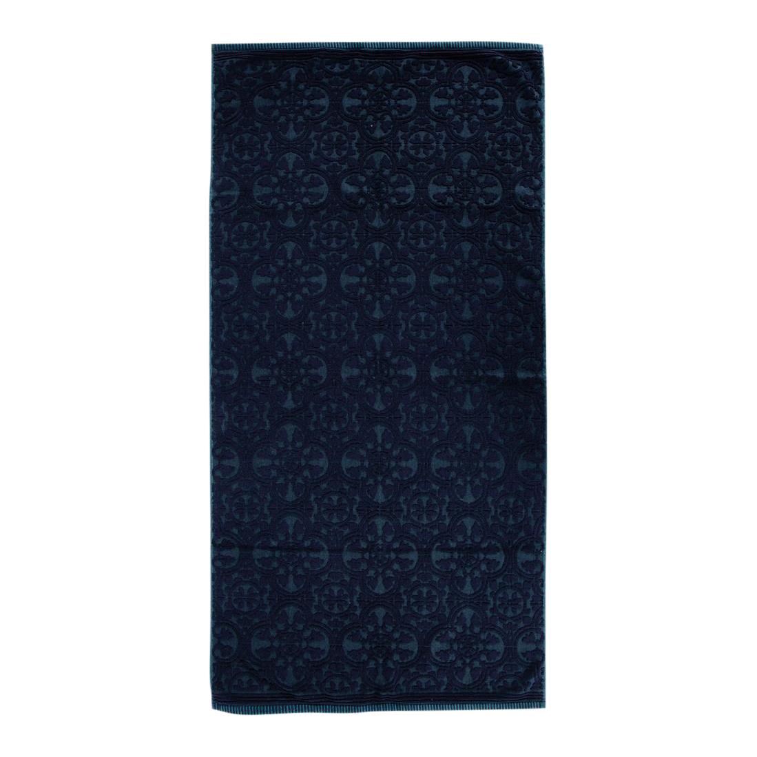 Pip Studio Tile de Pip Badhanddoek 70 x 140 cm - Donkerblauw