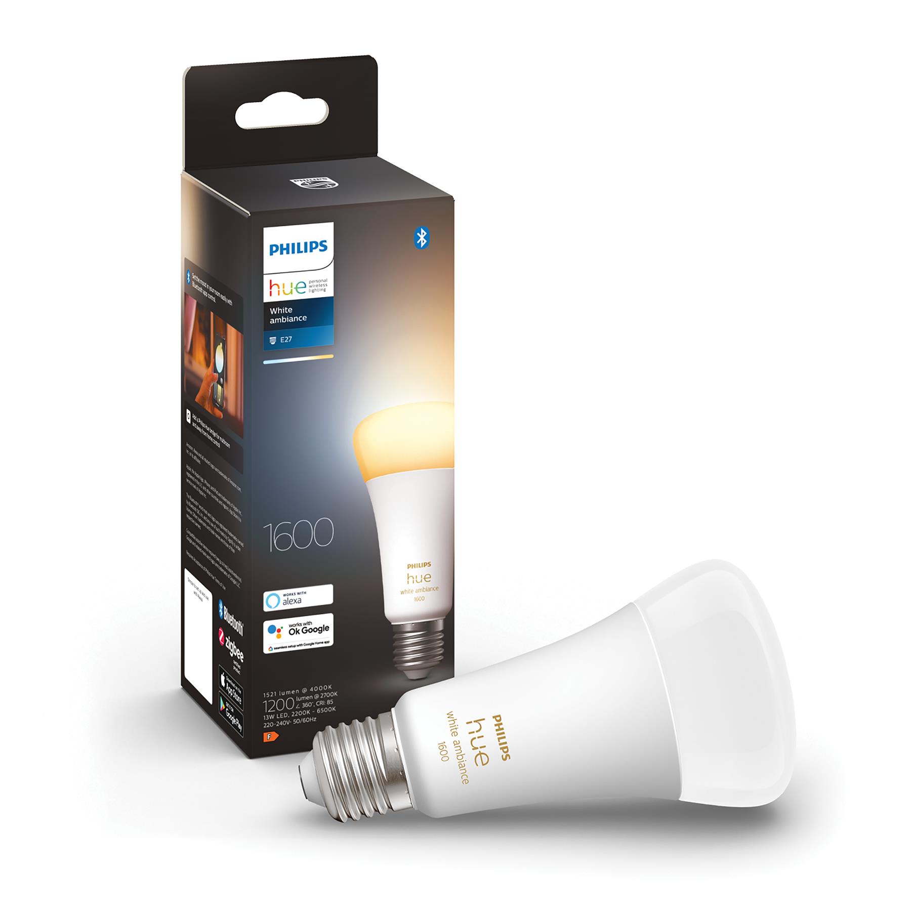 Philips Hue Lichtbron - E27 - 13 Watt 