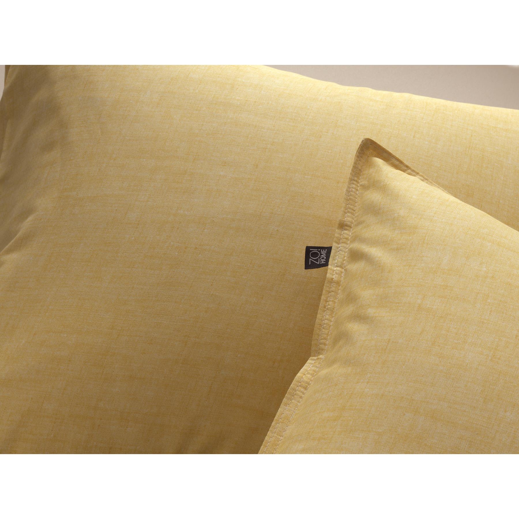 Zo Home Dekbedovertrek Katoen Lino Linnen Look aspen yellow
