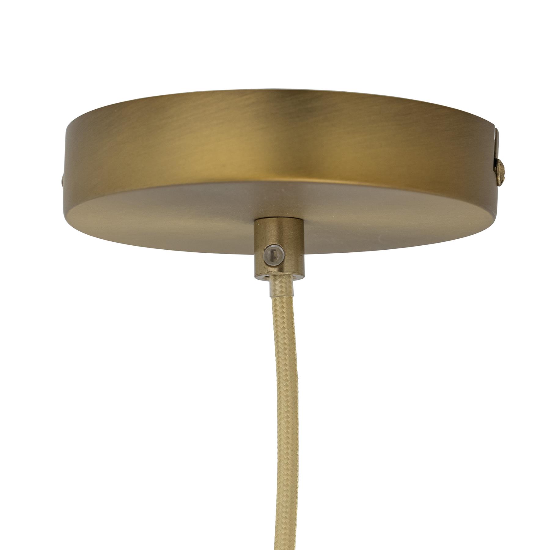 Bloomingville Azizi Hanglamp - Bruin Glas