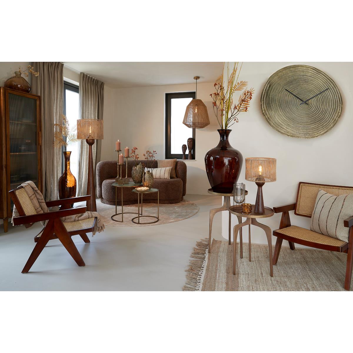 Light&living Kap cilinder 30-30-21 cm TOSSA jute naturel