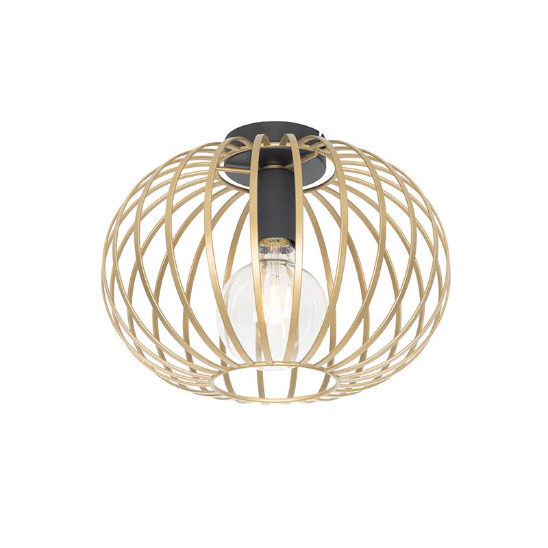 QAZQA Design plafondlamp messing 30 cm - Johanna