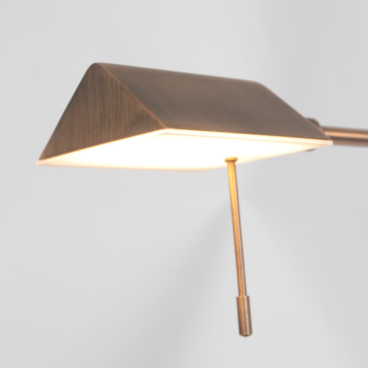 Steinhauer - vloerlamp - Retina - brons - glas metaal - design lamp - LED - 3083BR