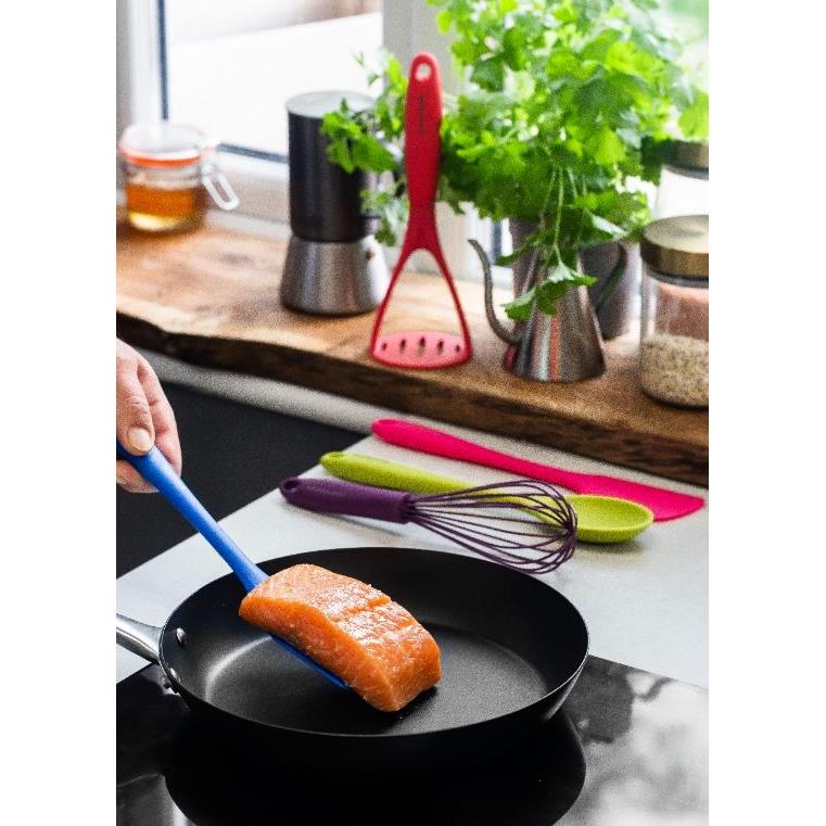 ColourWorks - Keukengerei Set, Siliconen, 5 Delig, Gekleurd - ColourWo