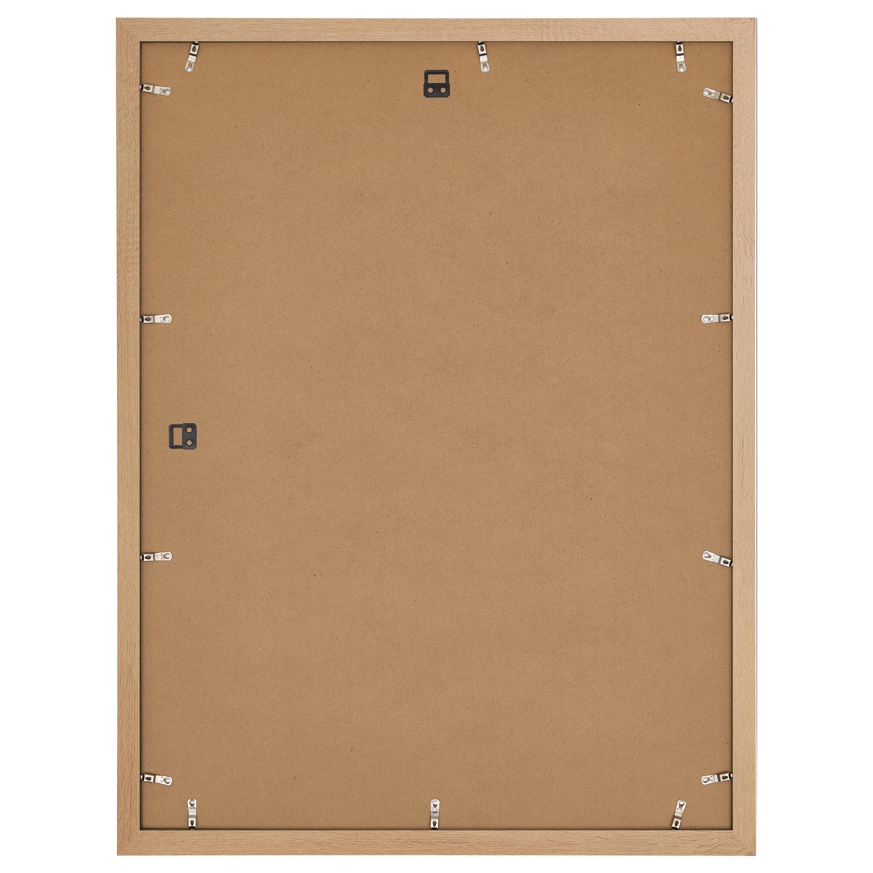 Fotokader - Fotolijst - 60x80 cm - MDF hout - Lichte Eik kleur