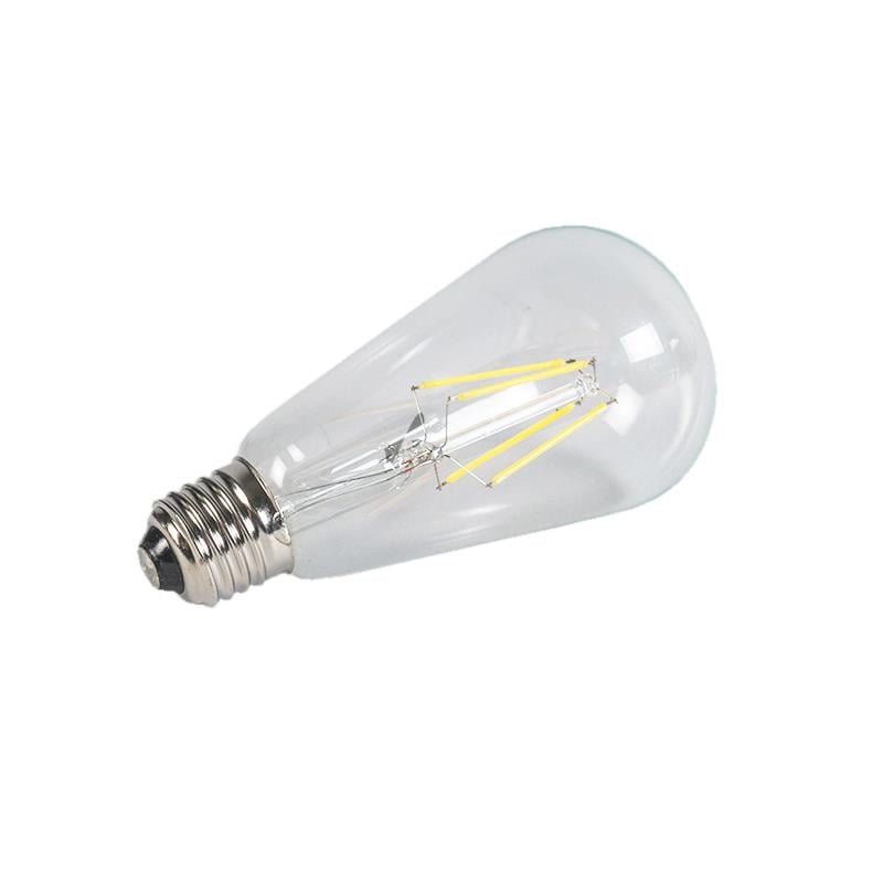 LUEDD Set van 3 E27 LED filament lamp ST64 4W 320 lm 2700K