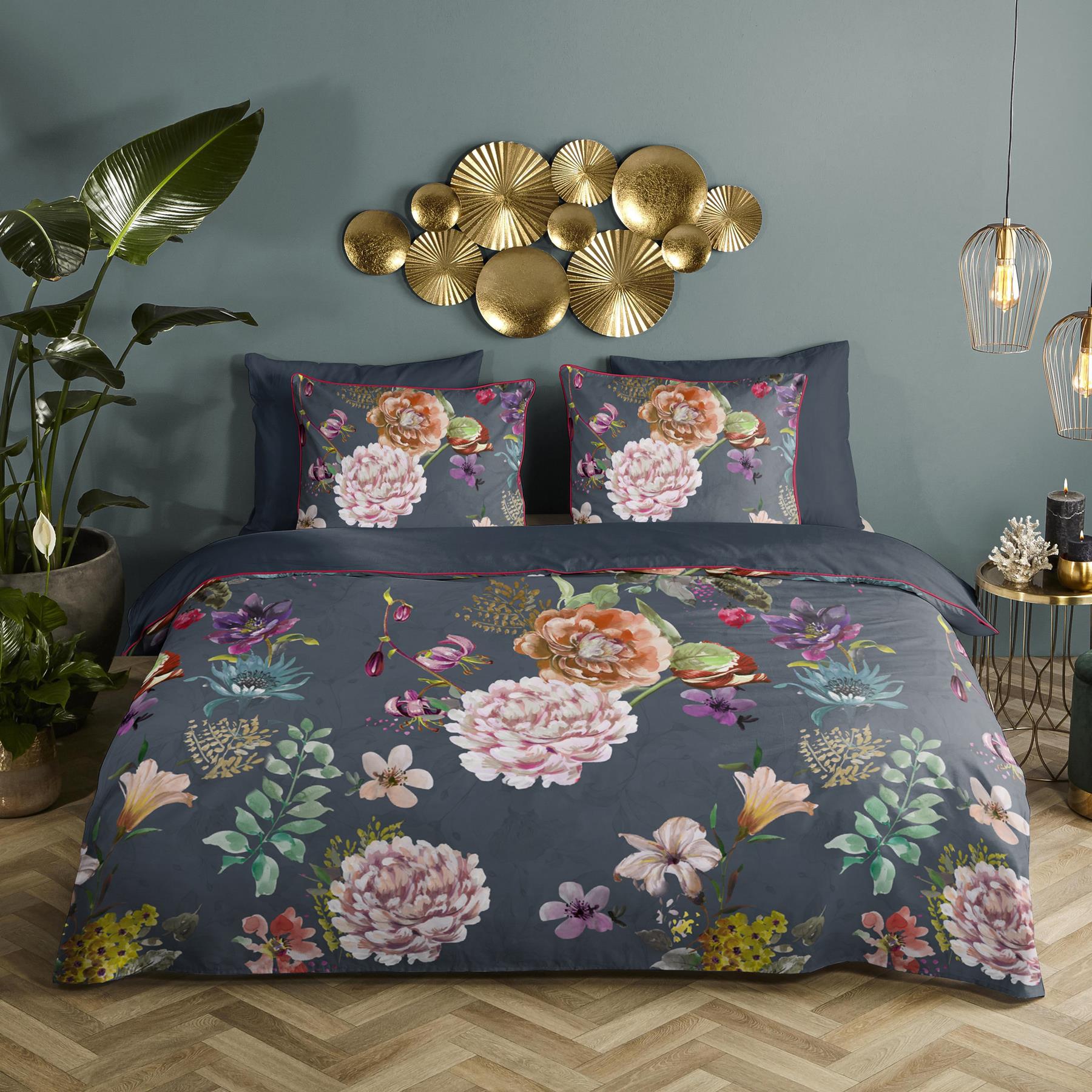 Descano Organic Parma Dekbedovertrek 140 x 220 cm - Antraciet