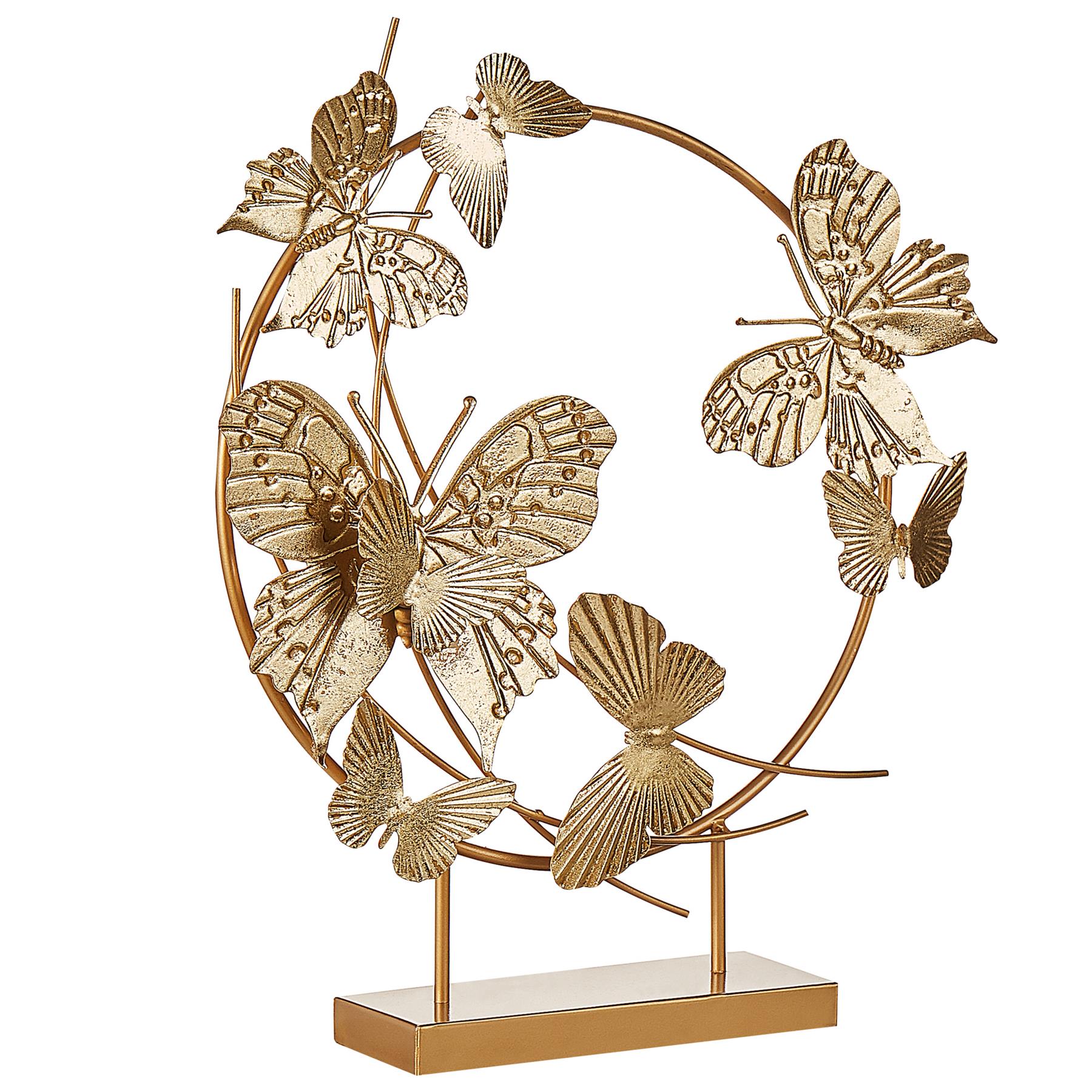 Beliani - BERYLLIUM - Decofiguur - Goud - IJzer