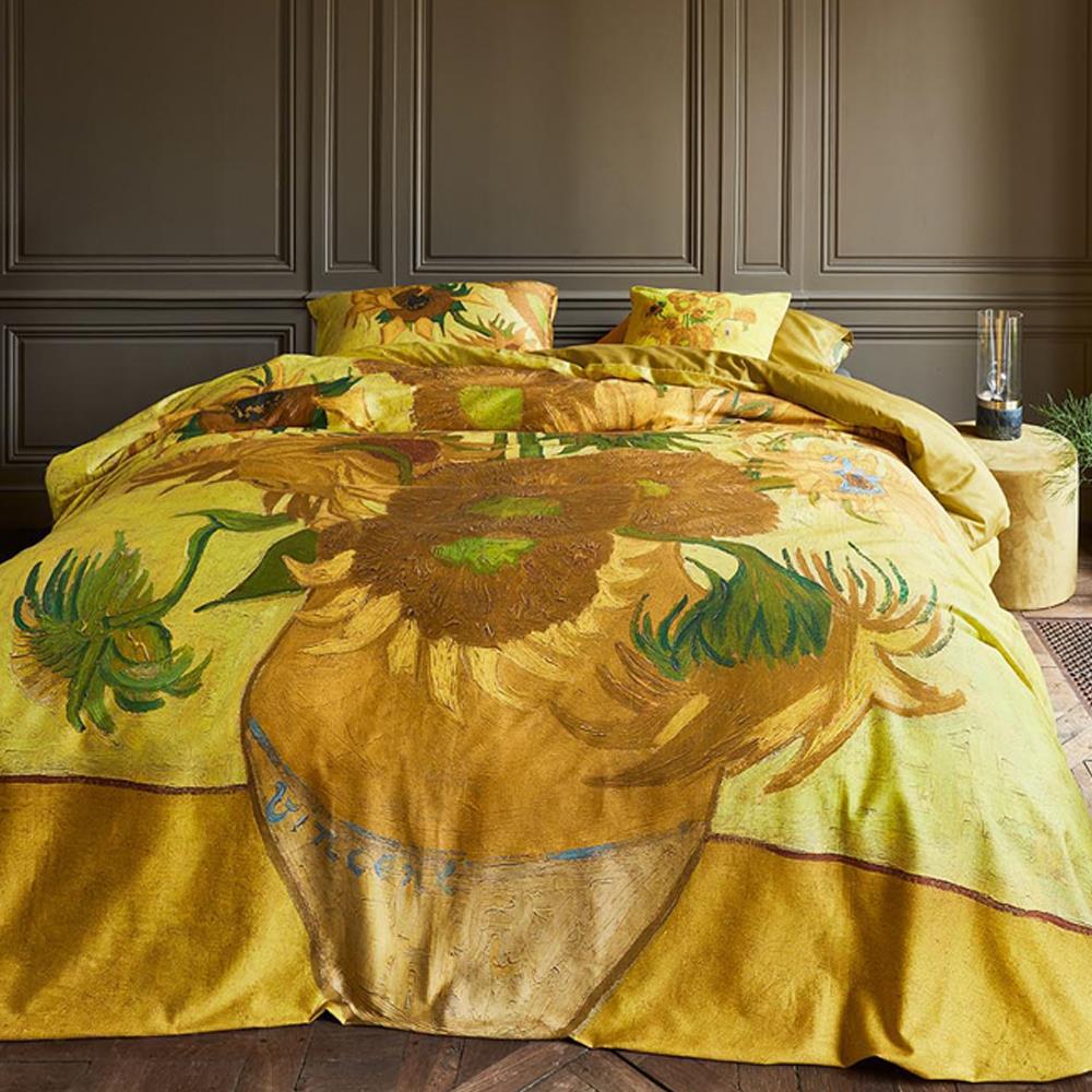Beddinghouse x Van Gogh Museum Sunflower Sierkussen 45 x 45 cm - Geel