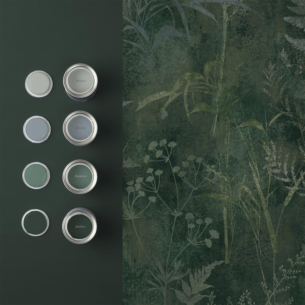 Graham & Brown - Vliesbehang - Restore Emerald - 10mx52 cm