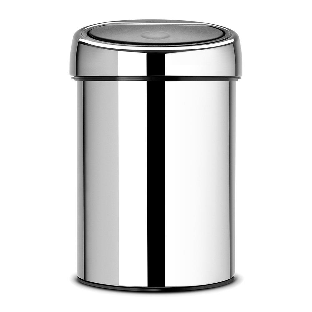 Brabantia Touch Bin Wandafvalemmer 3 Liter Glans