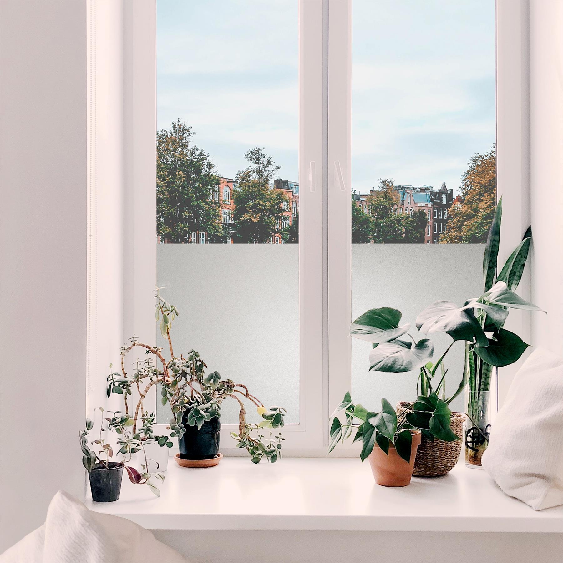 d-c-fix Milky Raamfolie - 67,5x200cm - Melkglas - Uni - Zelfklevend
