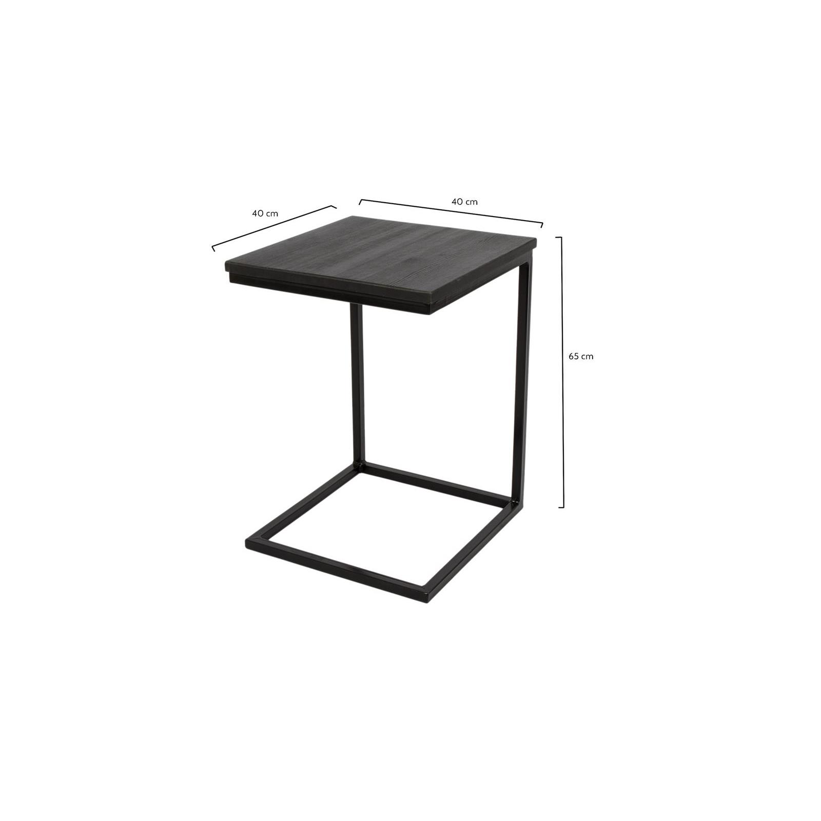 MaximaVida laptop salontafel Chicago zwart