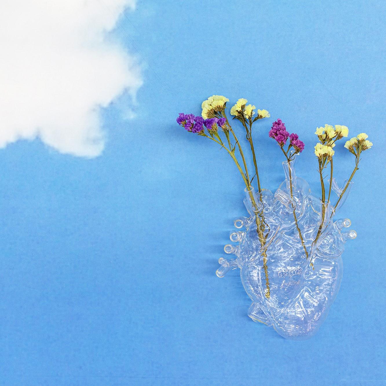 Seletti Love In Bloom Vaas - Transparant