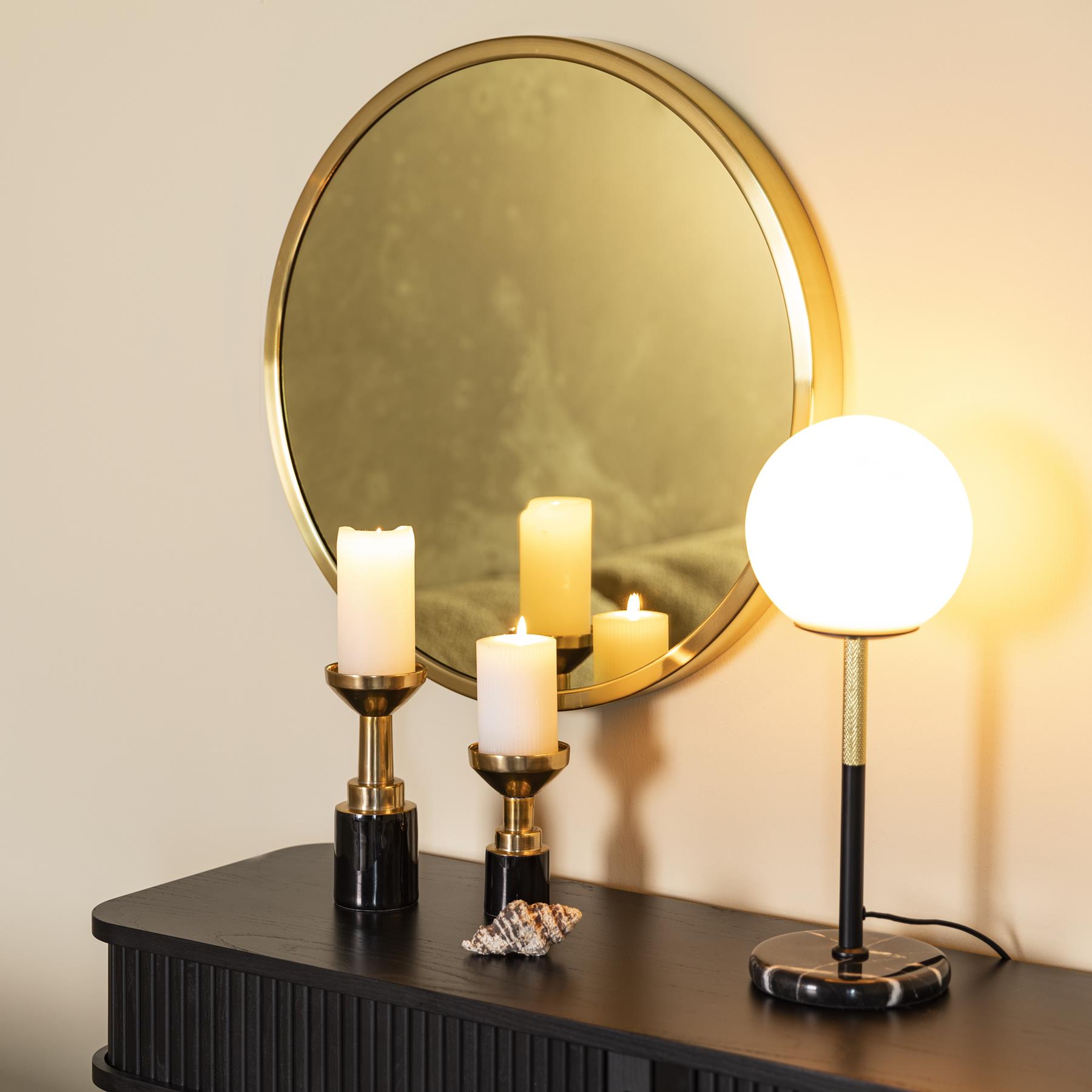 Zuiver Glam Kandelaar - Zwart