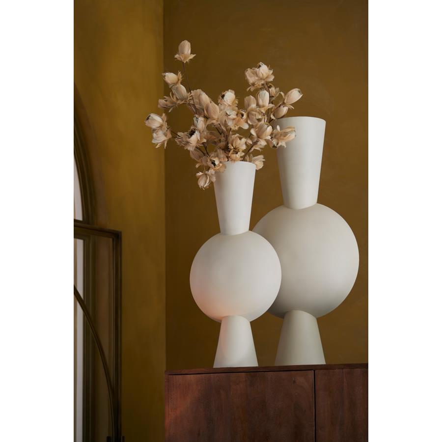 Light & Living Light&living Vaas 38x17,5x79,5 cm KAVANDU licht grijs