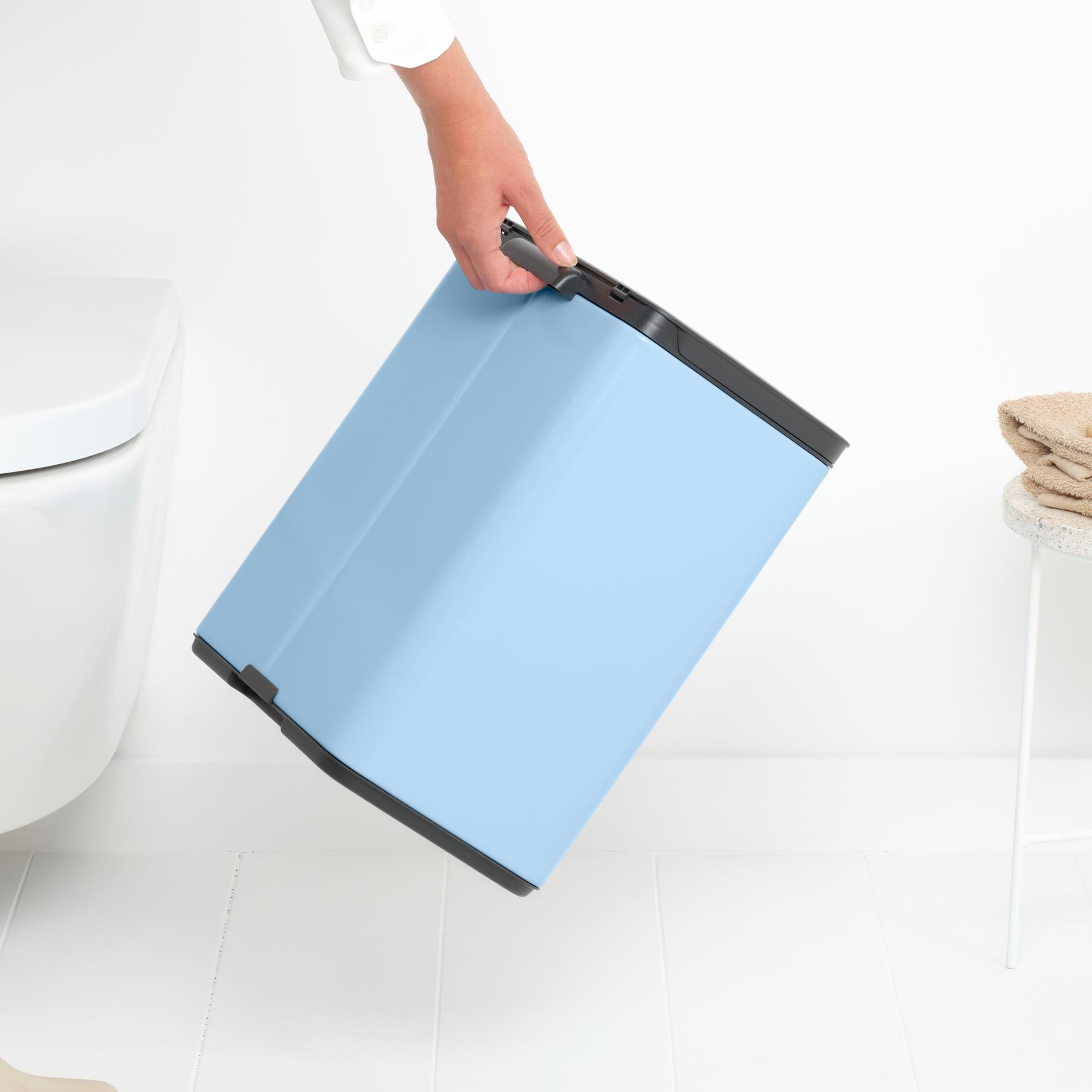 Brabantia Bo Afvalemmer 12 L - Dreamy Blue