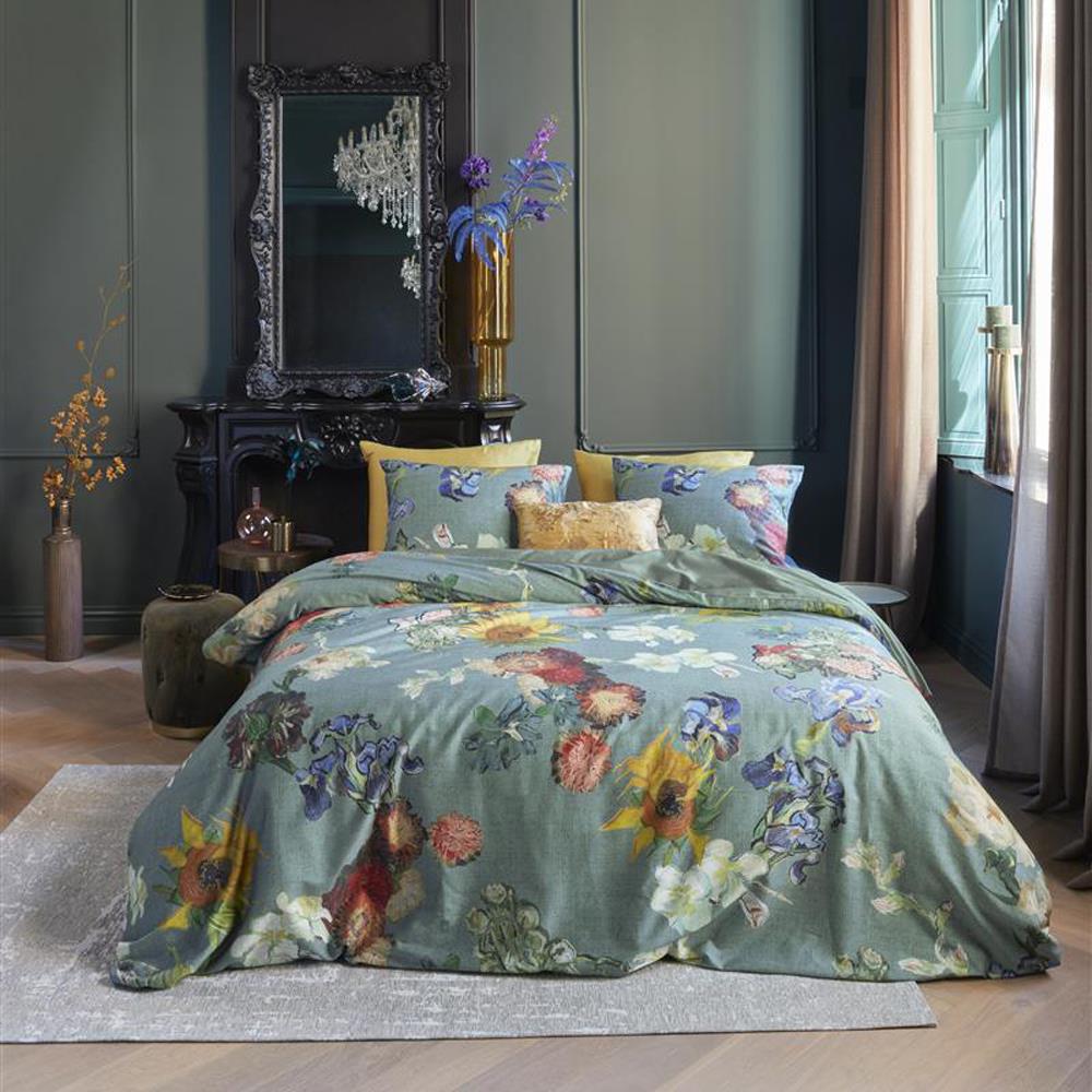 Beddinghouse X Van Gogh Museum Partout Dekbedovertrek 140 x 200/220 cm - Groen