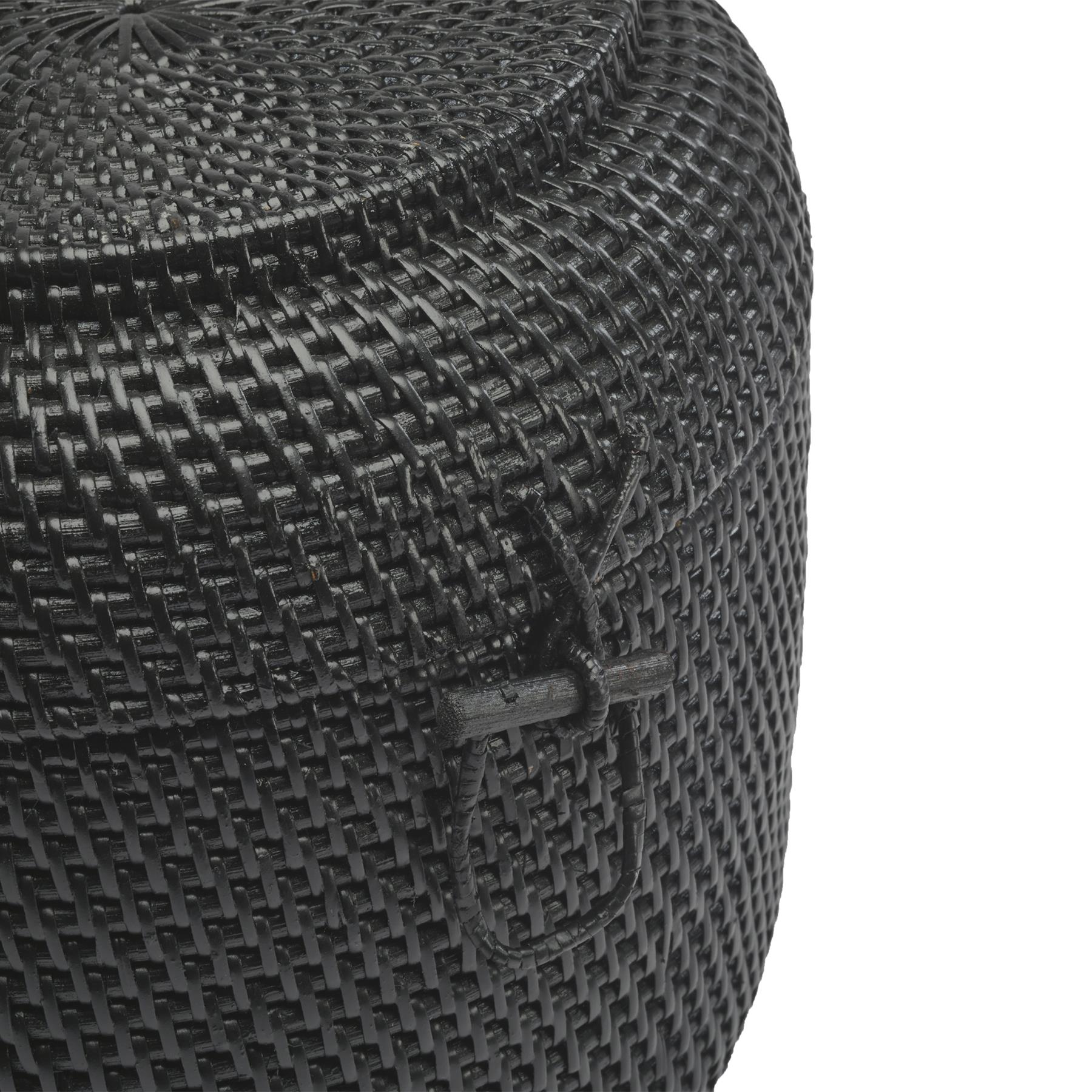 Aquanova Cino Opbergmand Ø 30 cm - Zwart