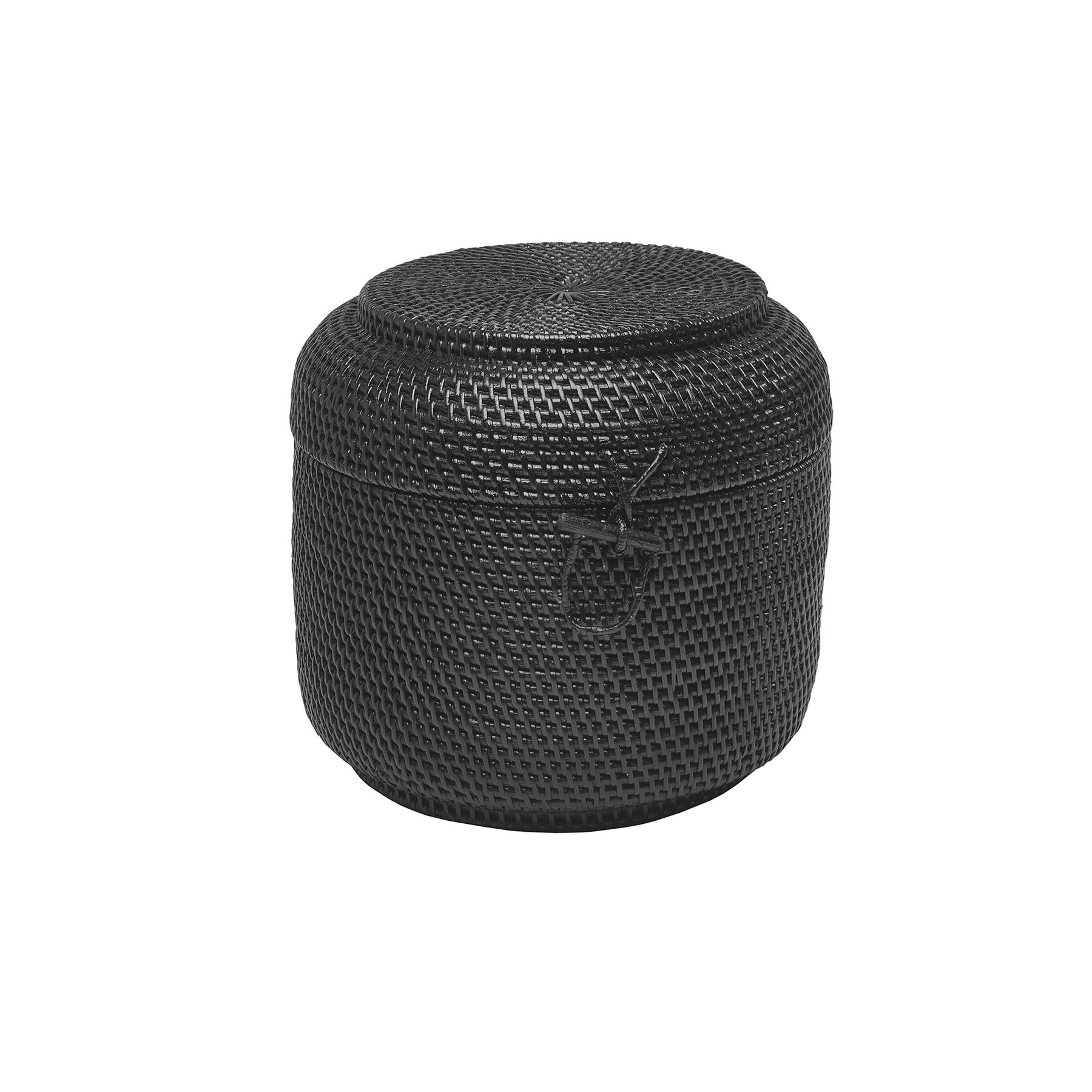 Aquanova Cino Opbergmand Ø 30 cm - Zwart