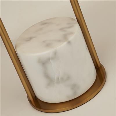Searchlight Marmble Tafellamp - Goud 