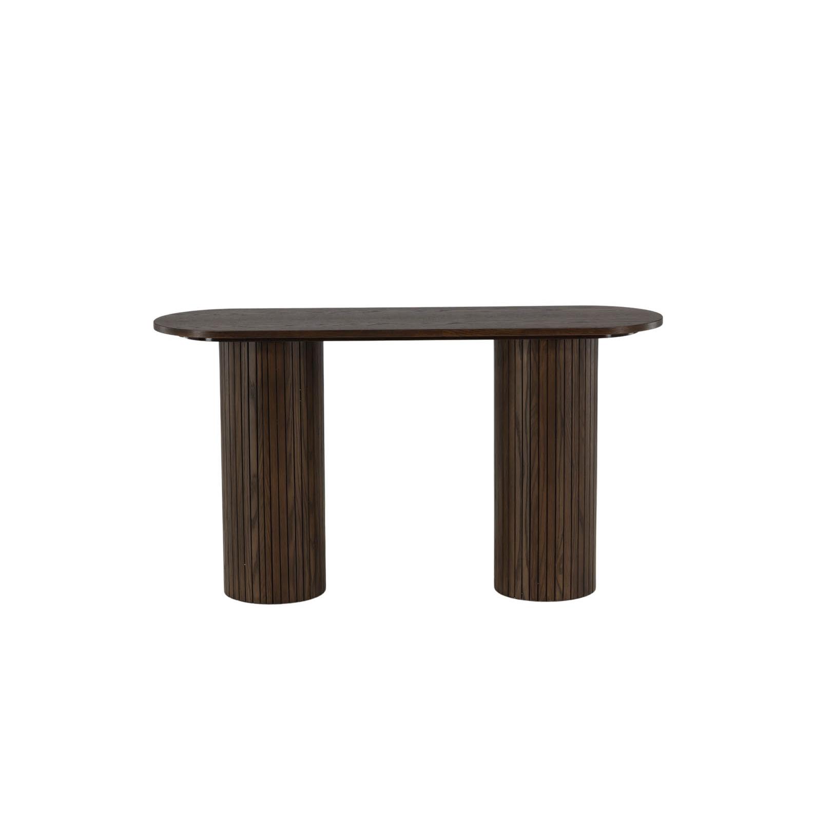 Hioshop Bianca sidetable 40x130cm bruin.
