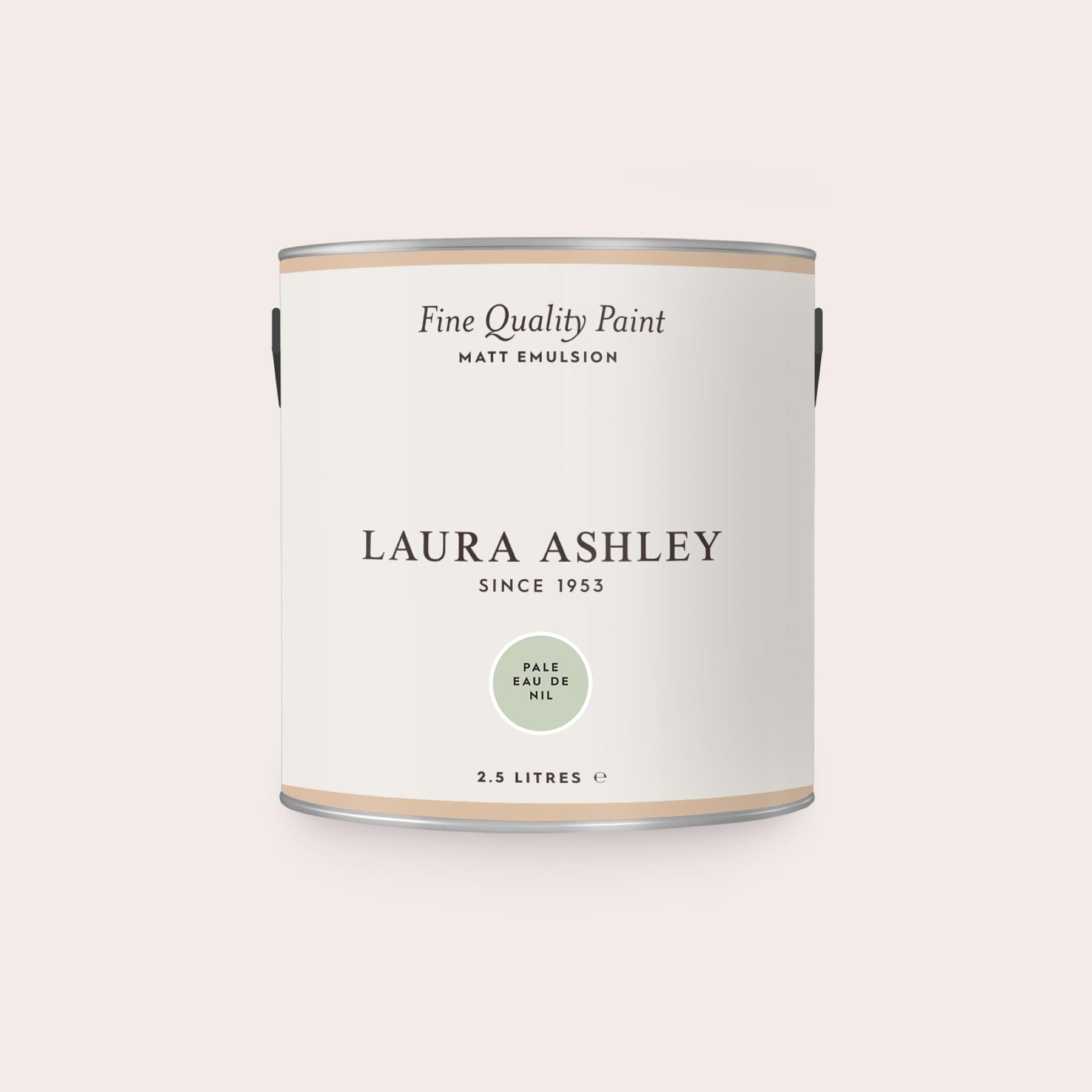 Laura Ashley Pale Eau de Nil Muurverf - 2,5 Liter - Groen - Mat