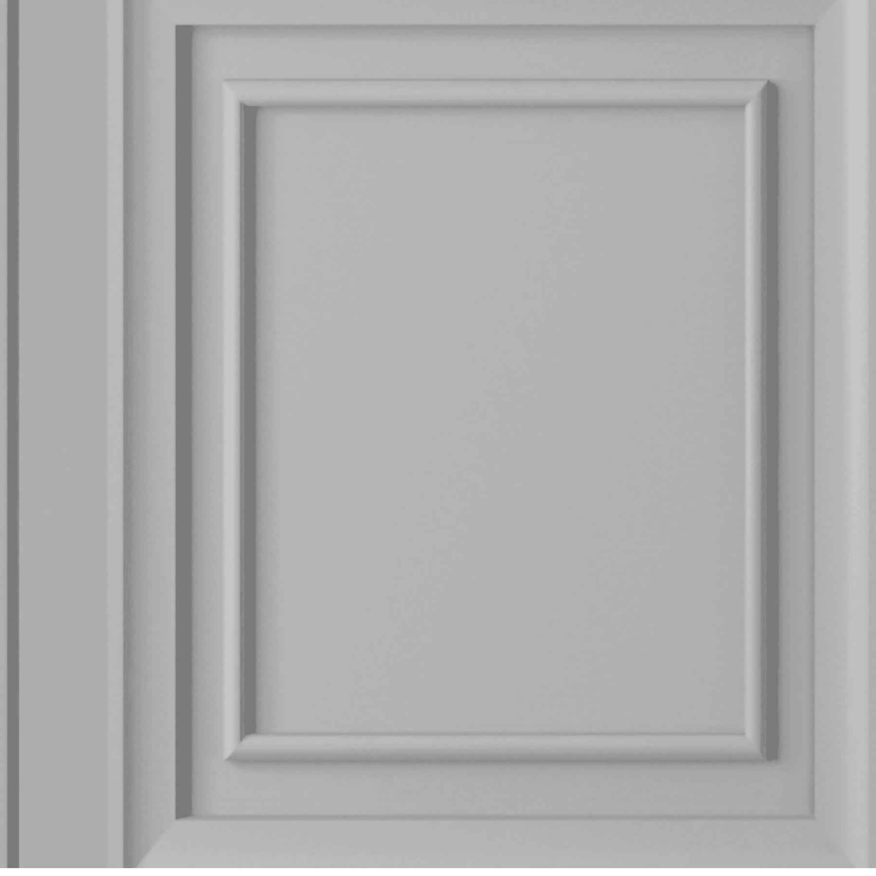 Laura Ashley - Vliesbehang - Redbrook Wood Panel Pale Steel - 10mx52cm
