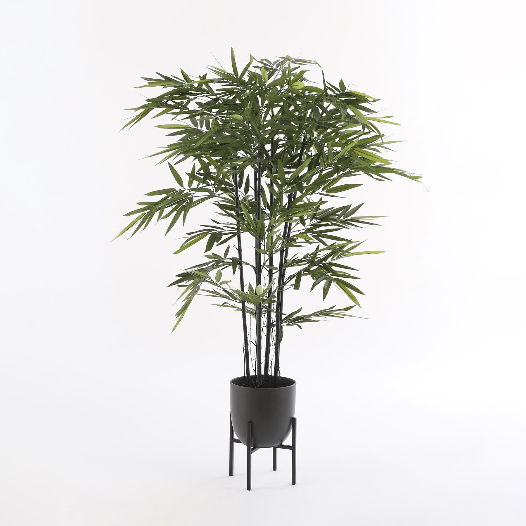 Mica Decorations Tusca Bloempot - H23 x Ø25 cm - Mat - Zwart
