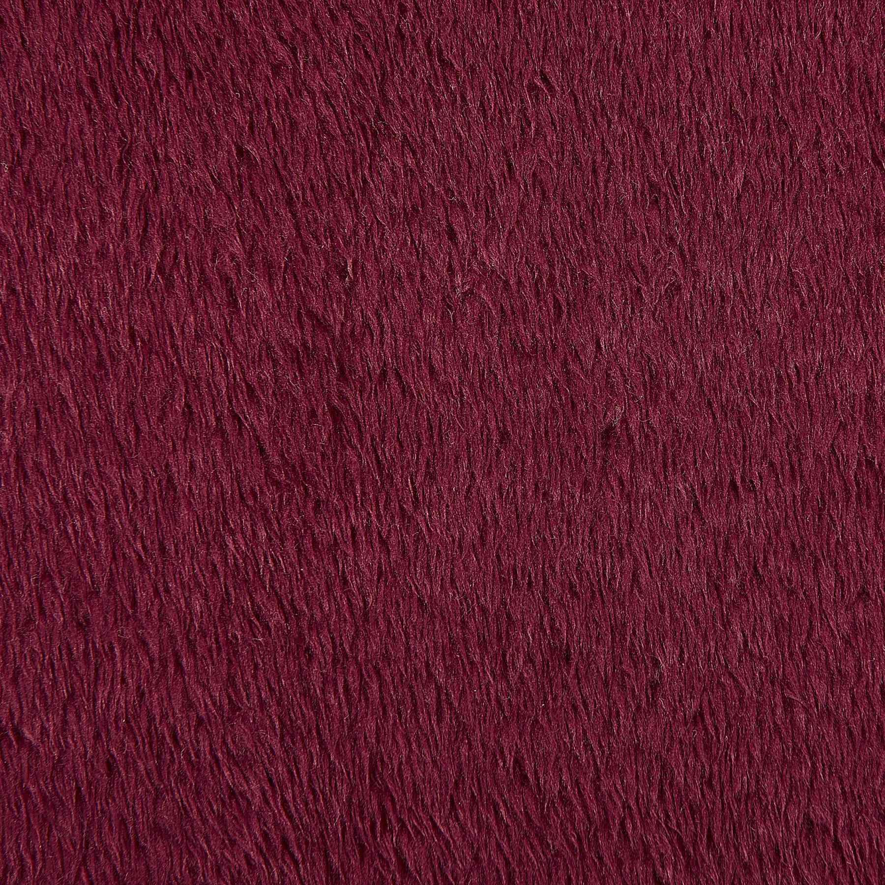 Beliani - NAMDU - Plaid - Bordeaux - 125 x 150 cm - Polyester
